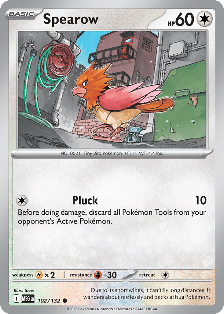 Spearow — ME01: Mega Evolution — Pokemon