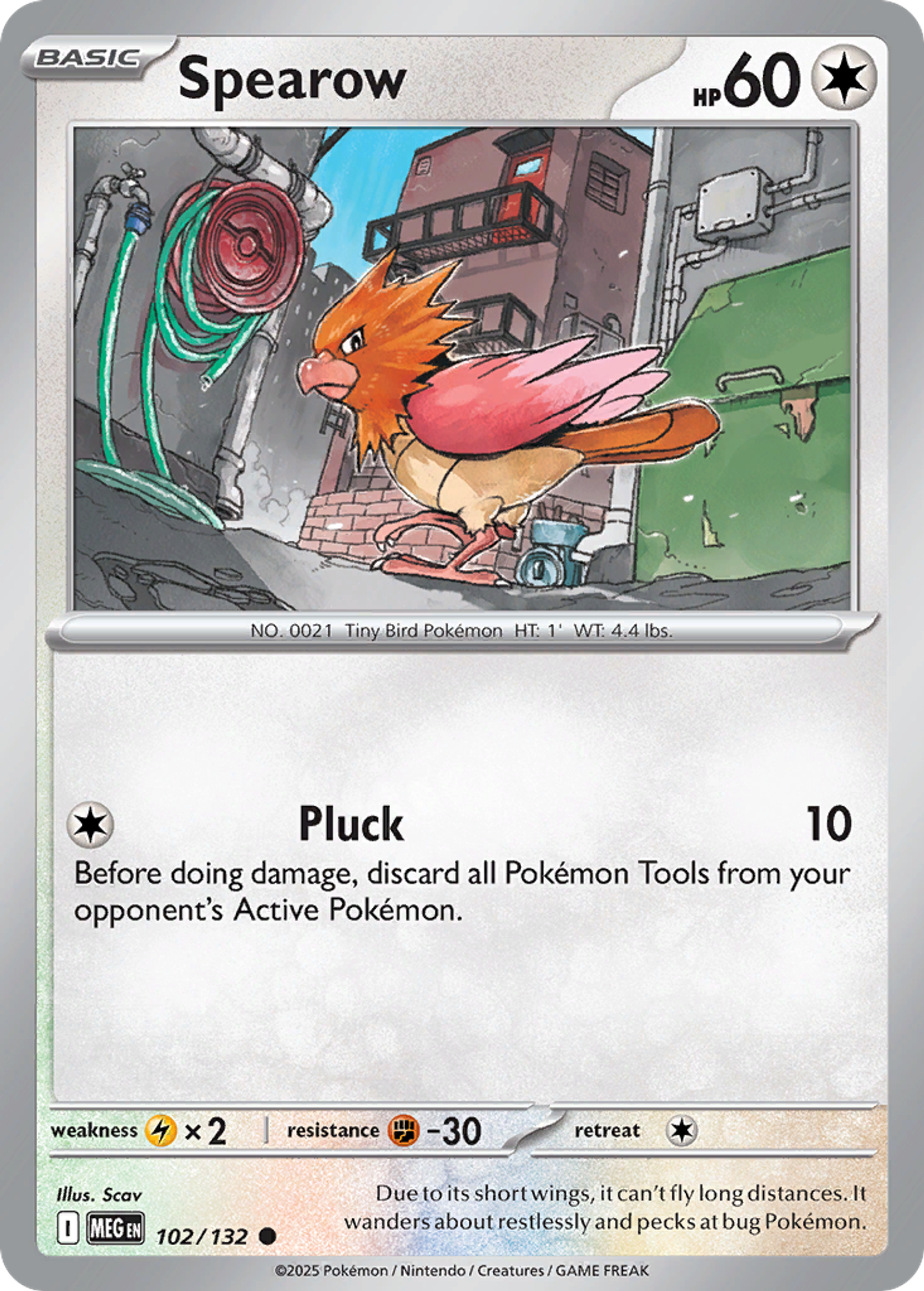 Spearow — ME01: Mega Evolution — Pokemon