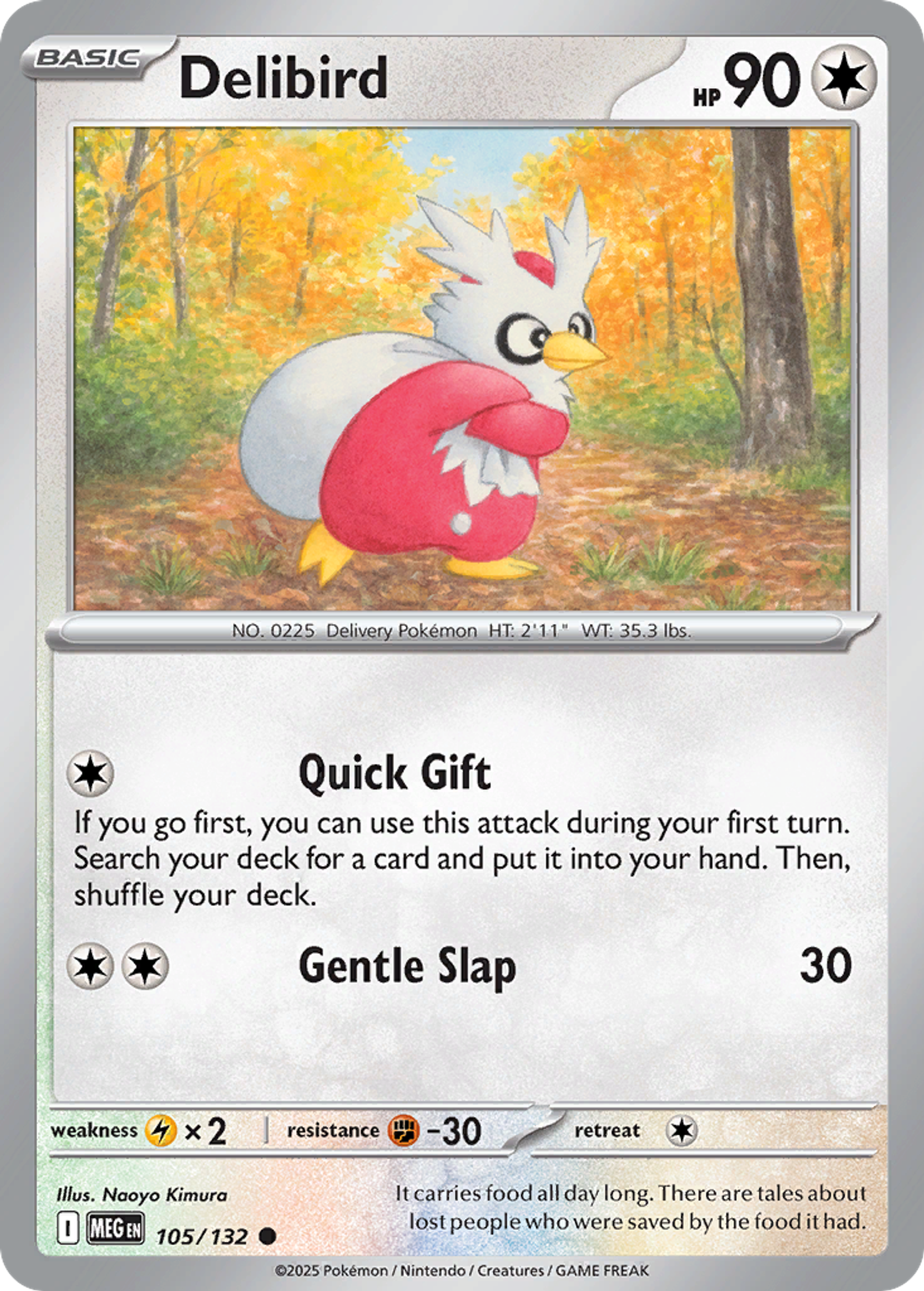 Delibird — ME01: Mega Evolution — Pokemon