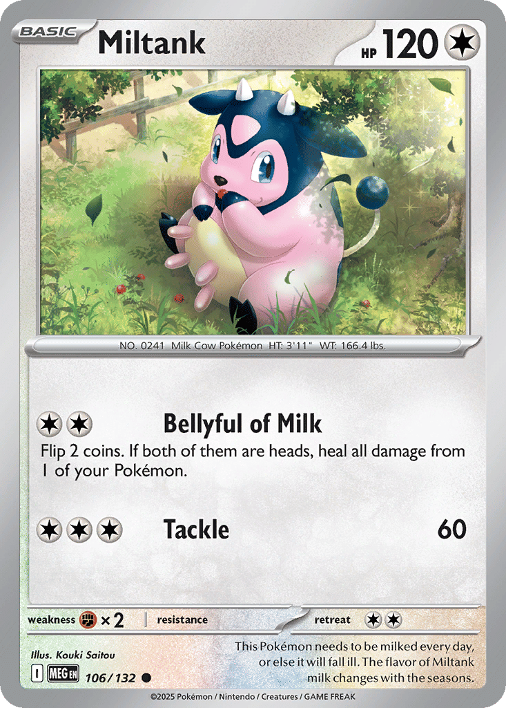 Miltank — ME01: Mega Evolution — Pokemon