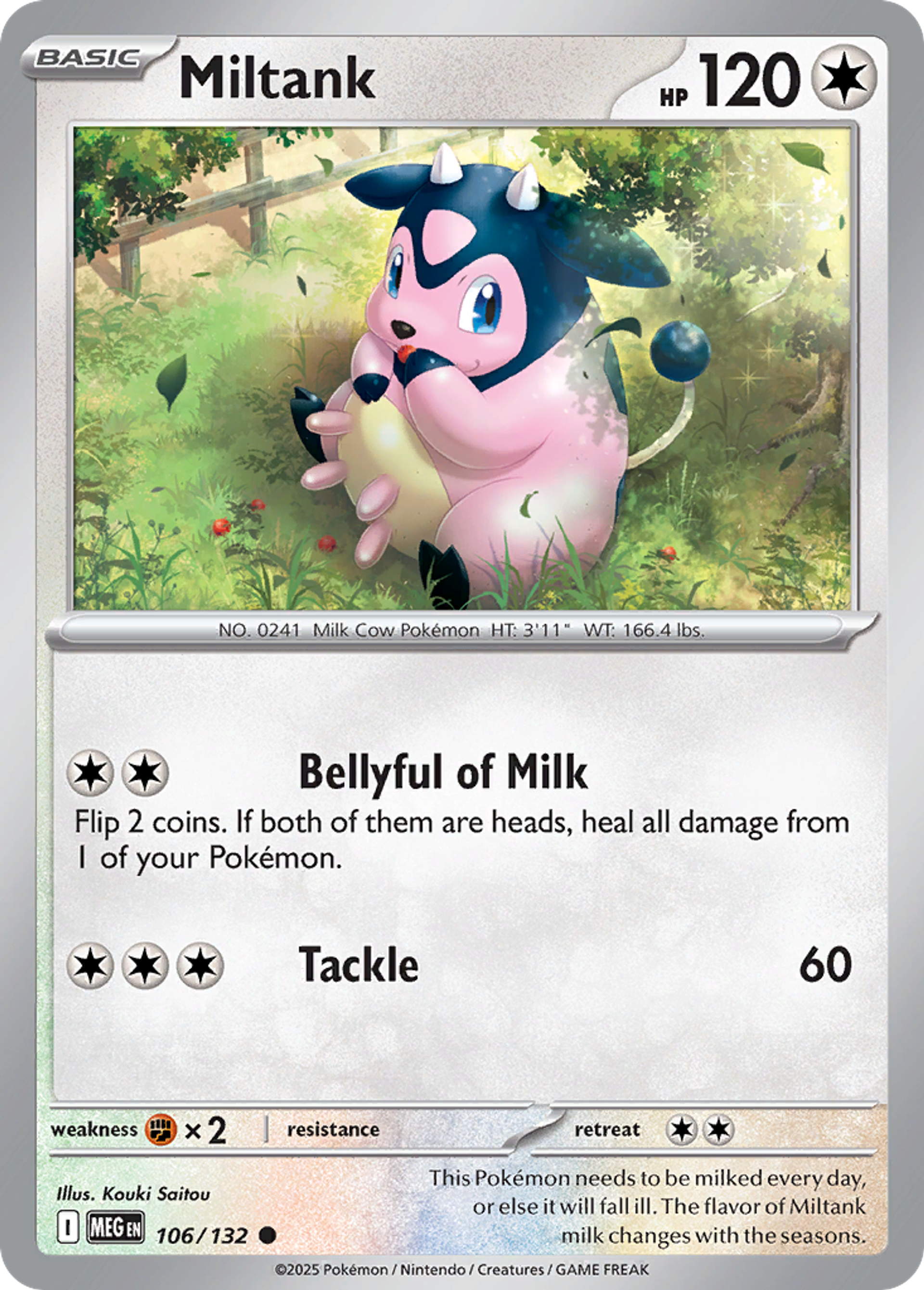 Miltank — ME01: Mega Evolution — Pokemon