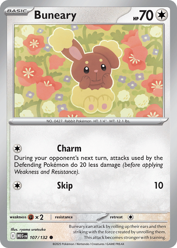 Buneary — ME01: Mega Evolution — Pokemon