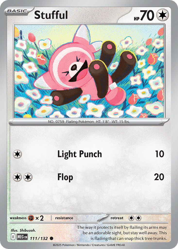 Stufful — ME01: Mega Evolution — Pokemon