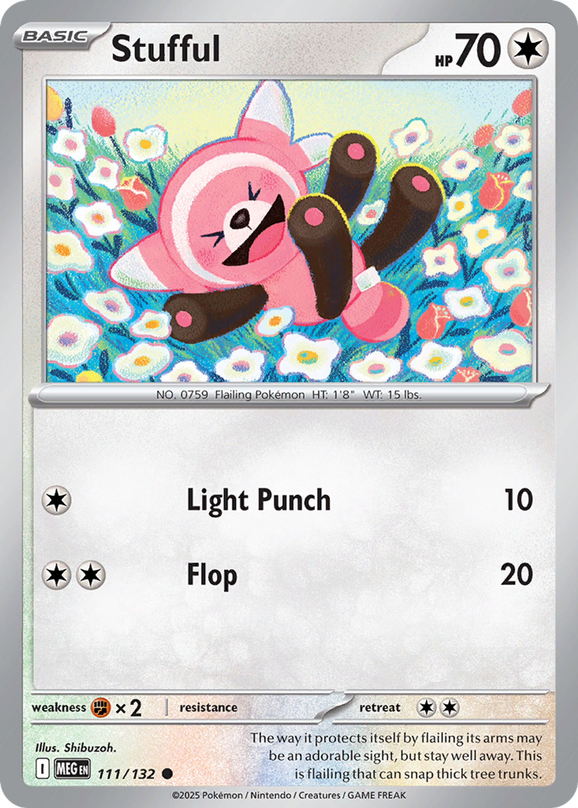 Stufful — ME01: Mega Evolution — Pokemon