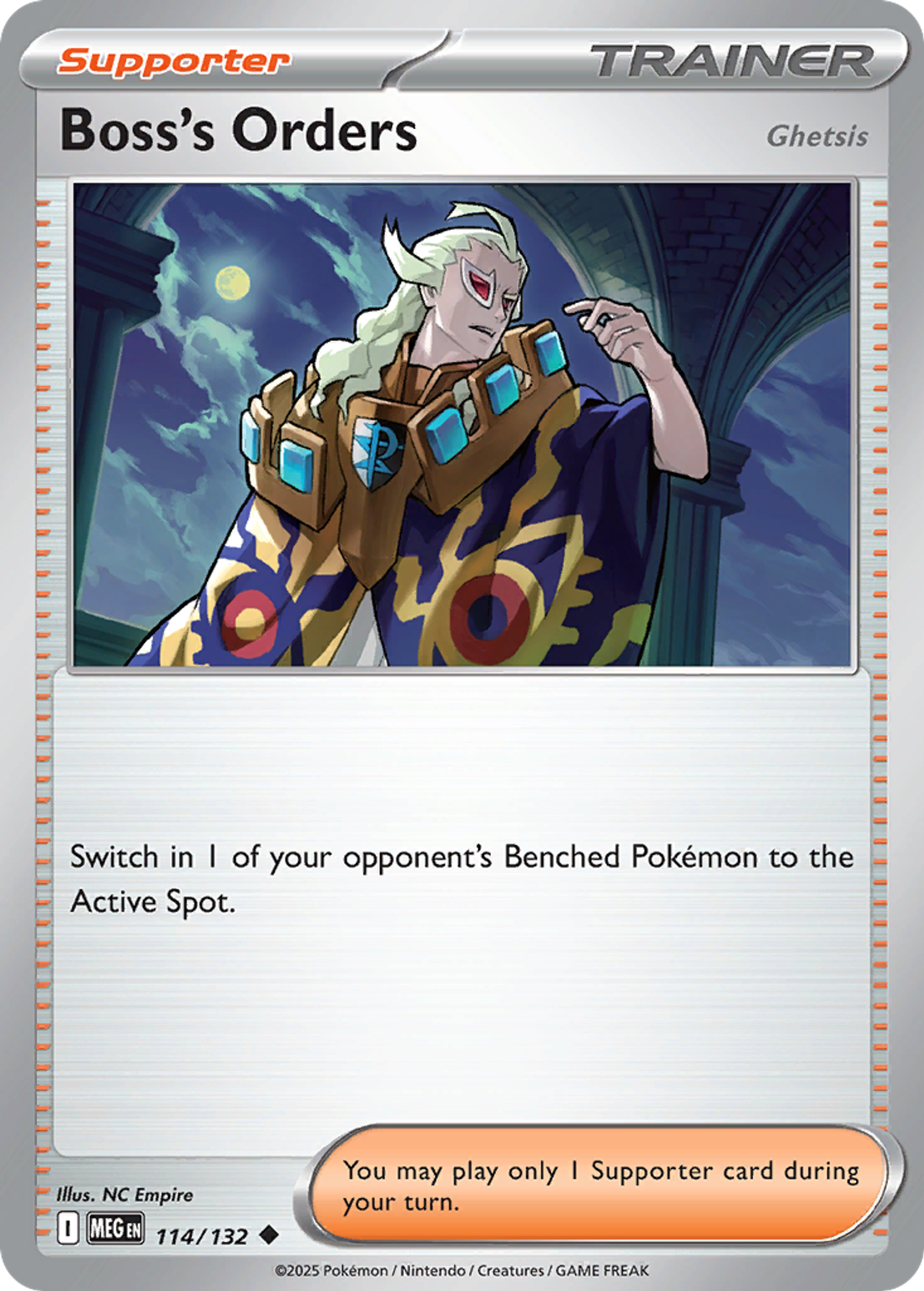 Boss's Orders — ME01: Mega Evolution — Pokemon