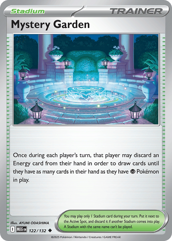 Mystery Garden — ME01: Mega Evolution — Pokemon
