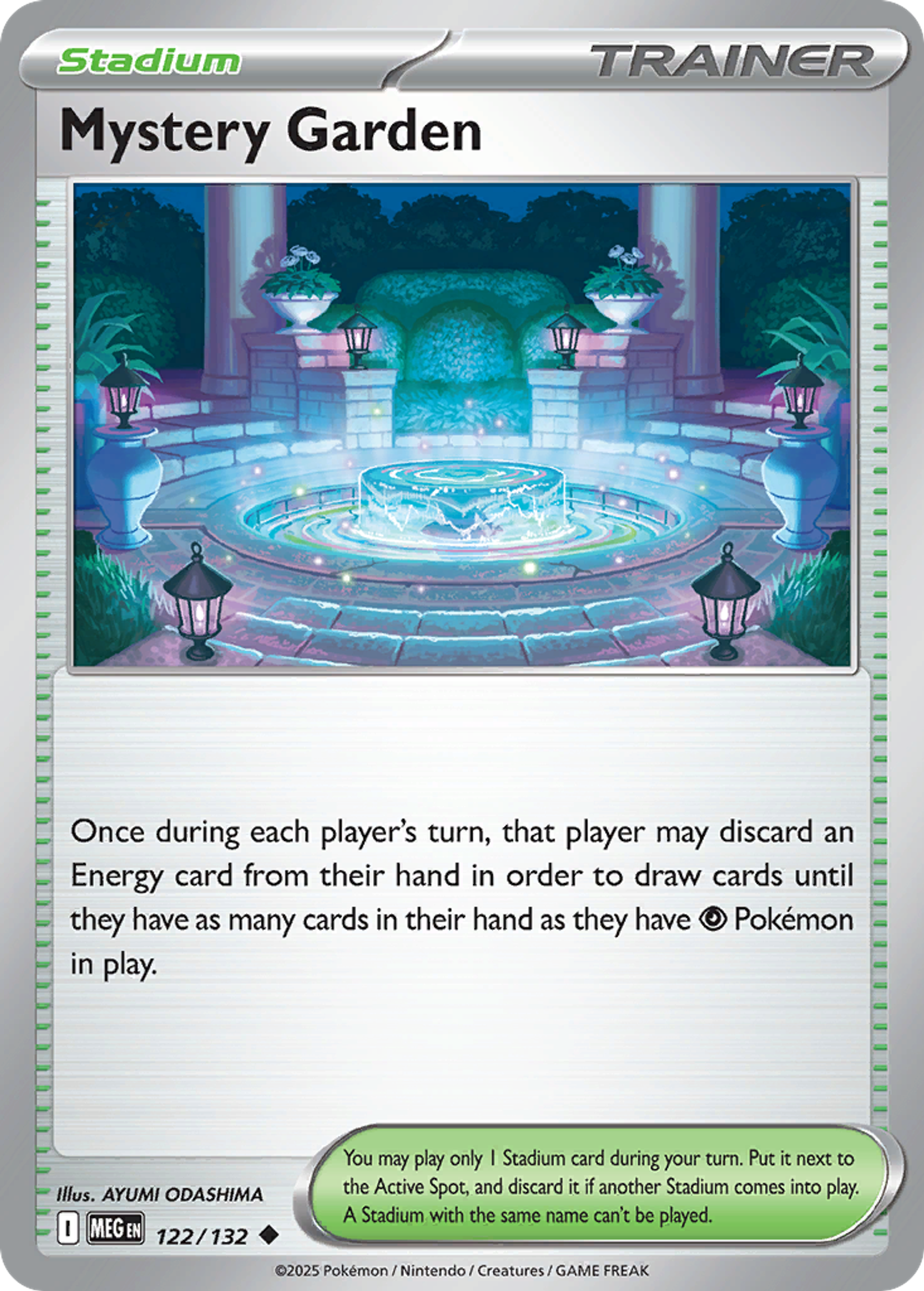 Mystery Garden — ME01: Mega Evolution — Pokemon
