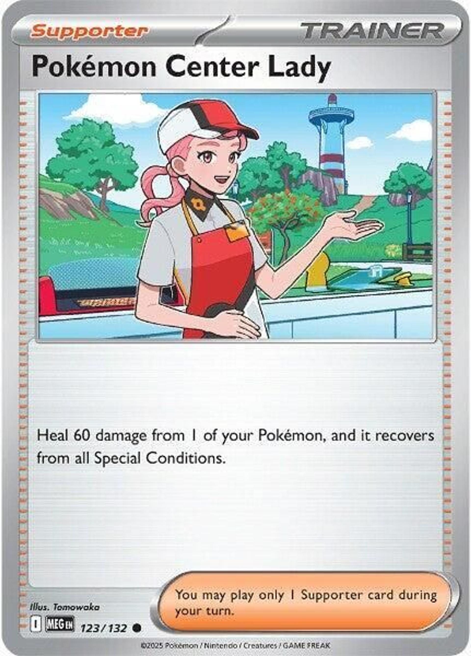 Pokemon Center Lady — ME01: Mega Evolution — Pokemon