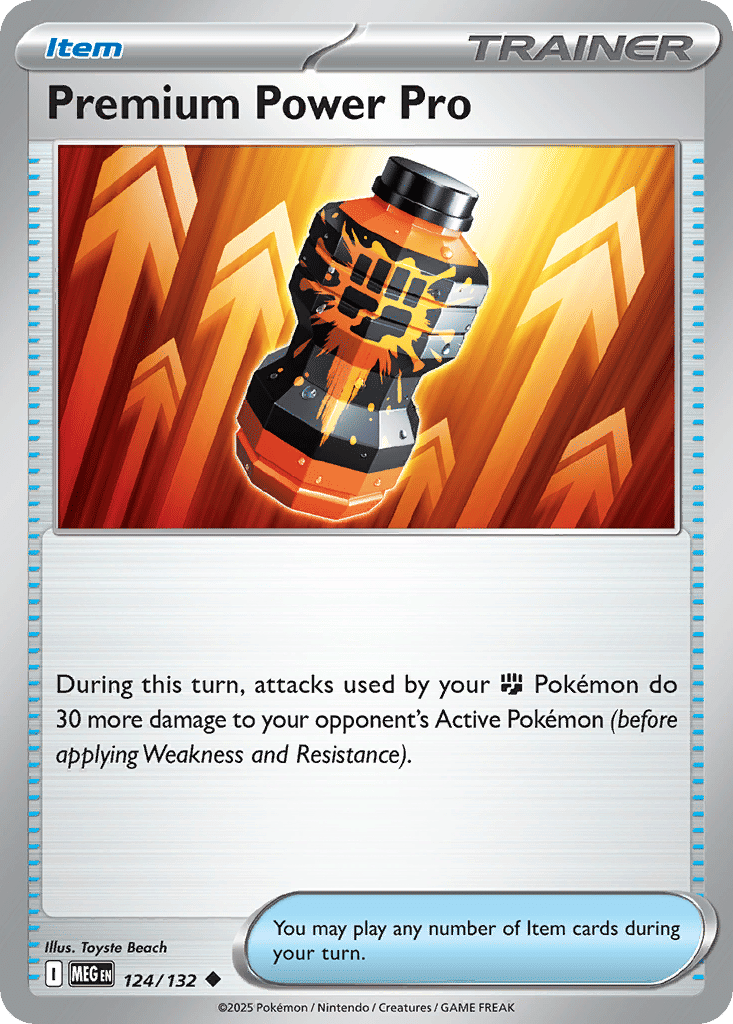 Premium Power Pro — ME01: Mega Evolution — Pokemon