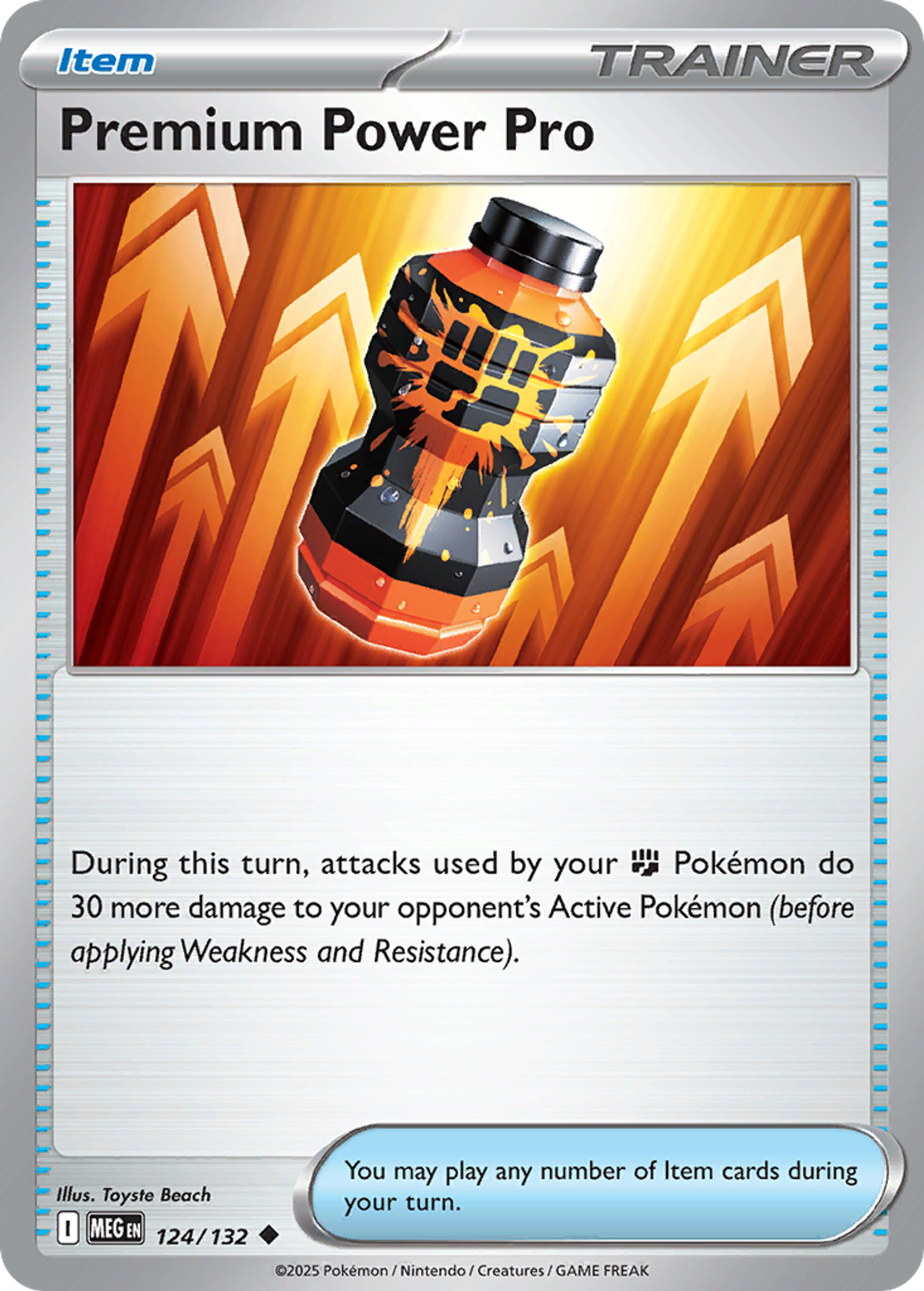 Premium Power Pro — ME01: Mega Evolution — Pokemon