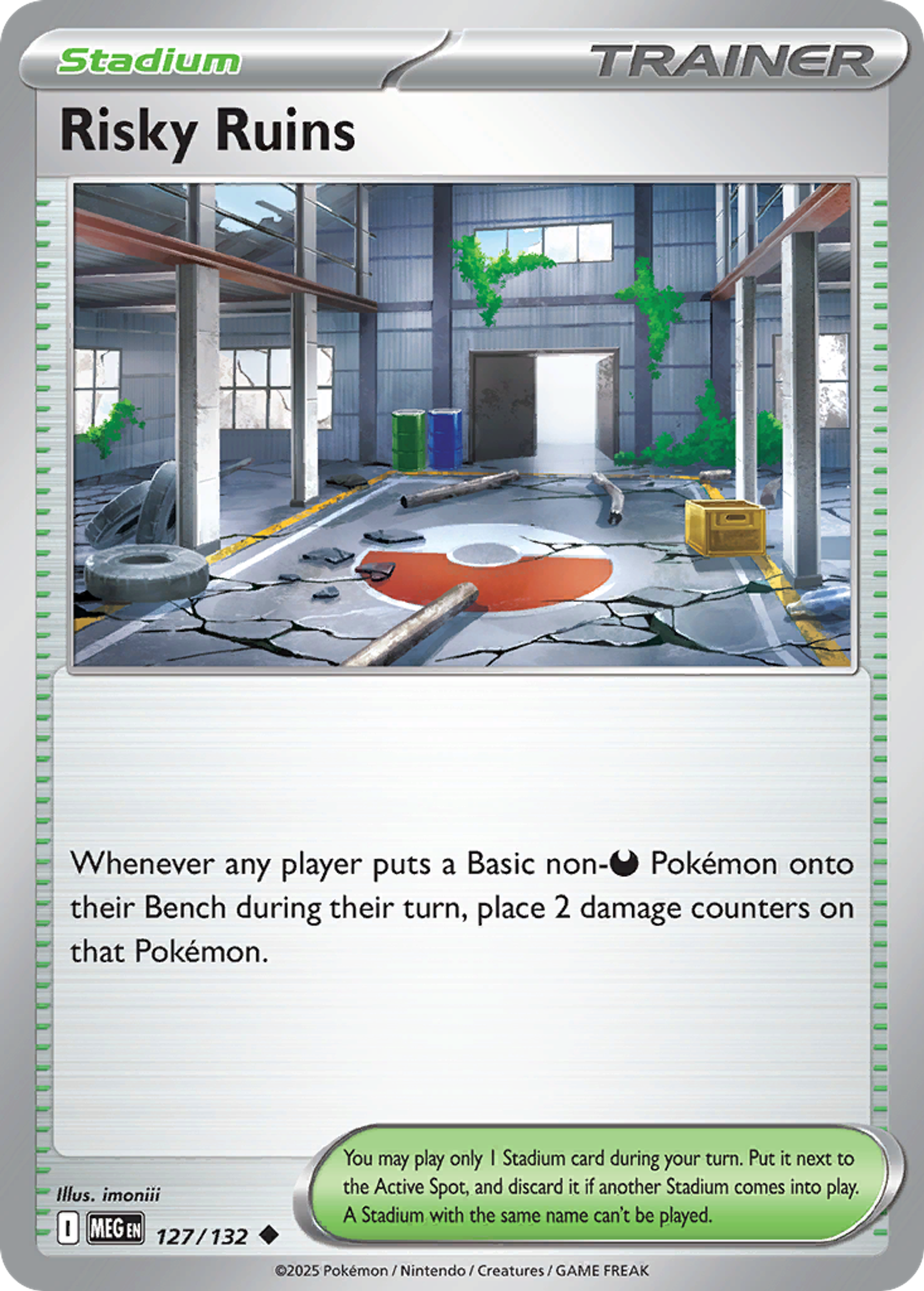 Risky Ruins — ME01: Mega Evolution — Pokemon