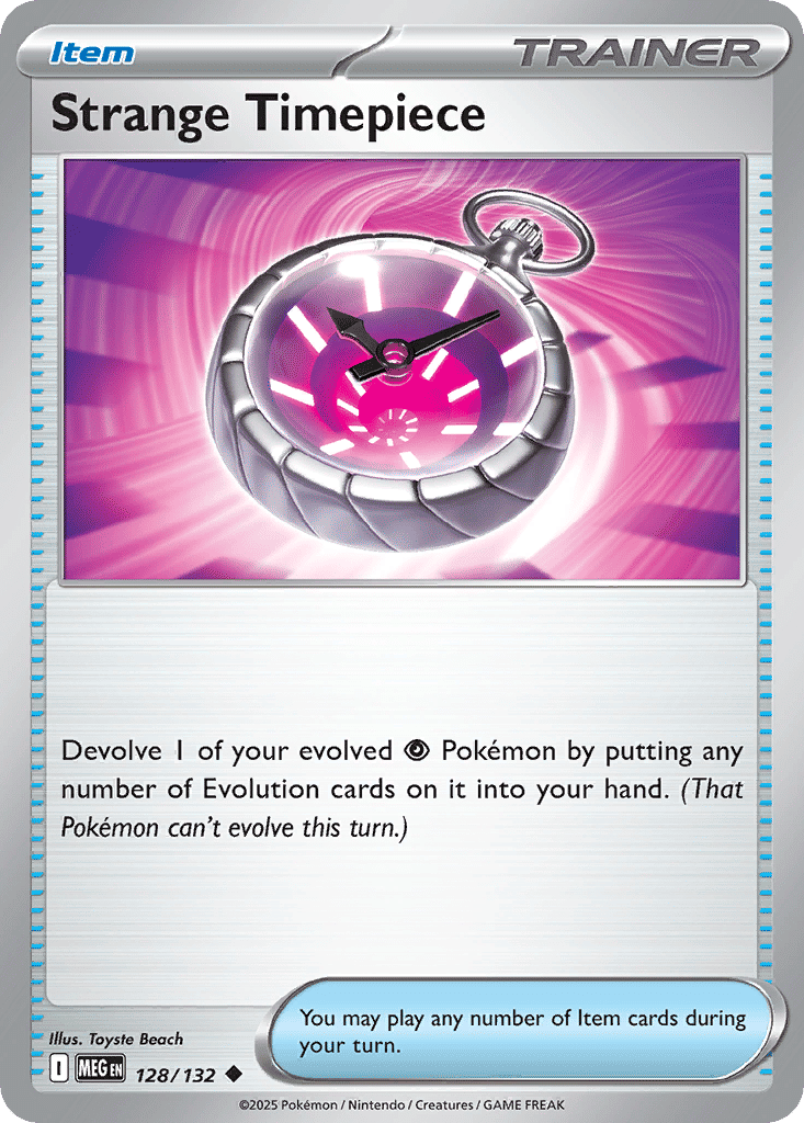 Strange Timepiece — ME01: Mega Evolution — Pokemon