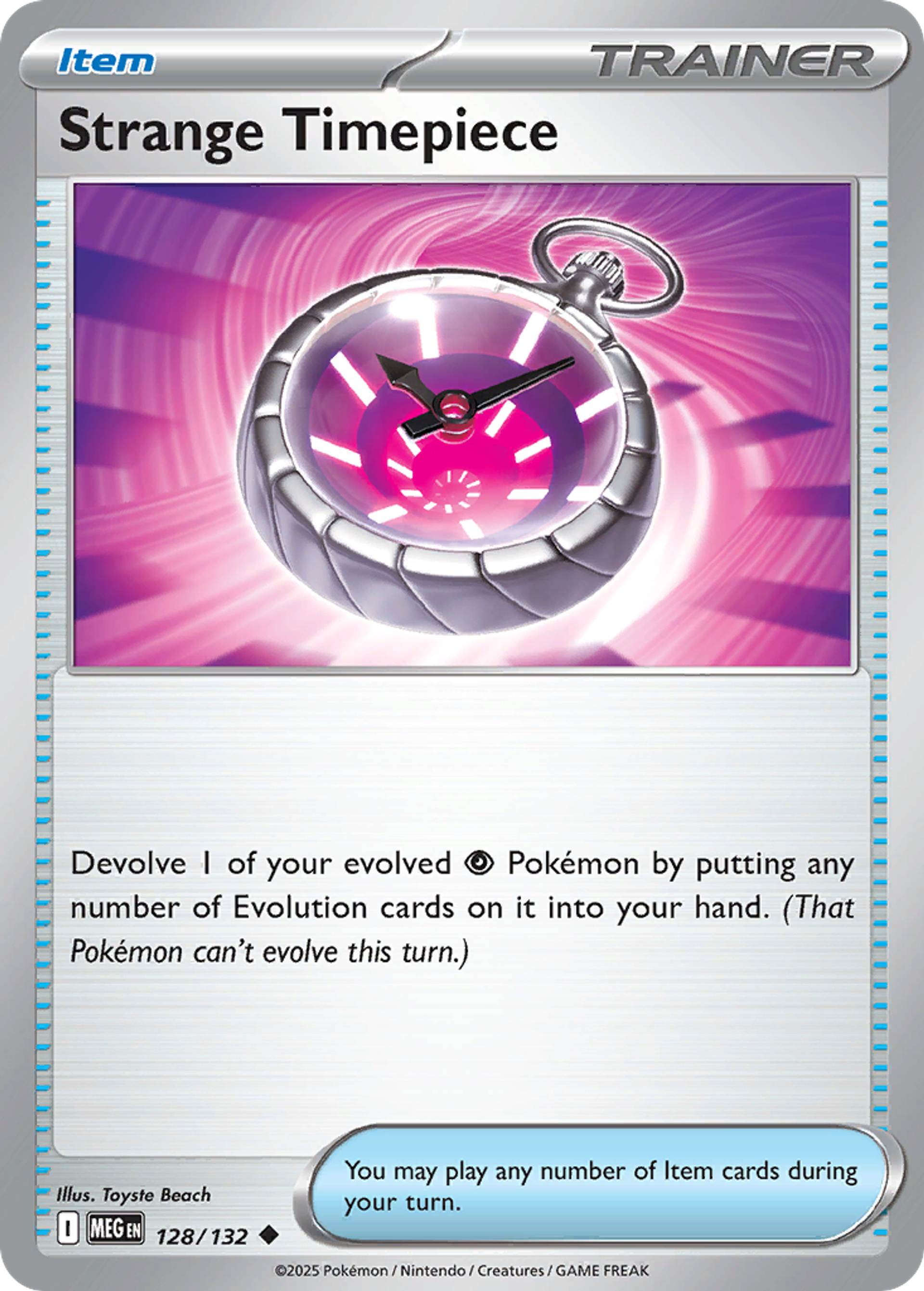 Strange Timepiece — ME01: Mega Evolution — Pokemon
