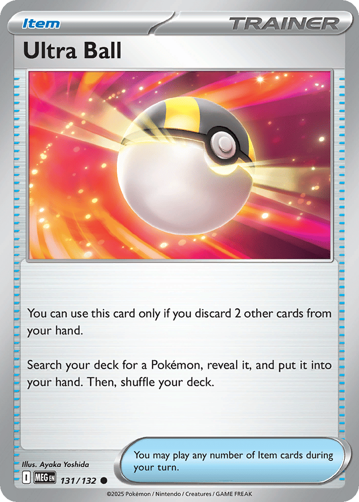 Ultra Ball — ME01: Mega Evolution — Pokemon