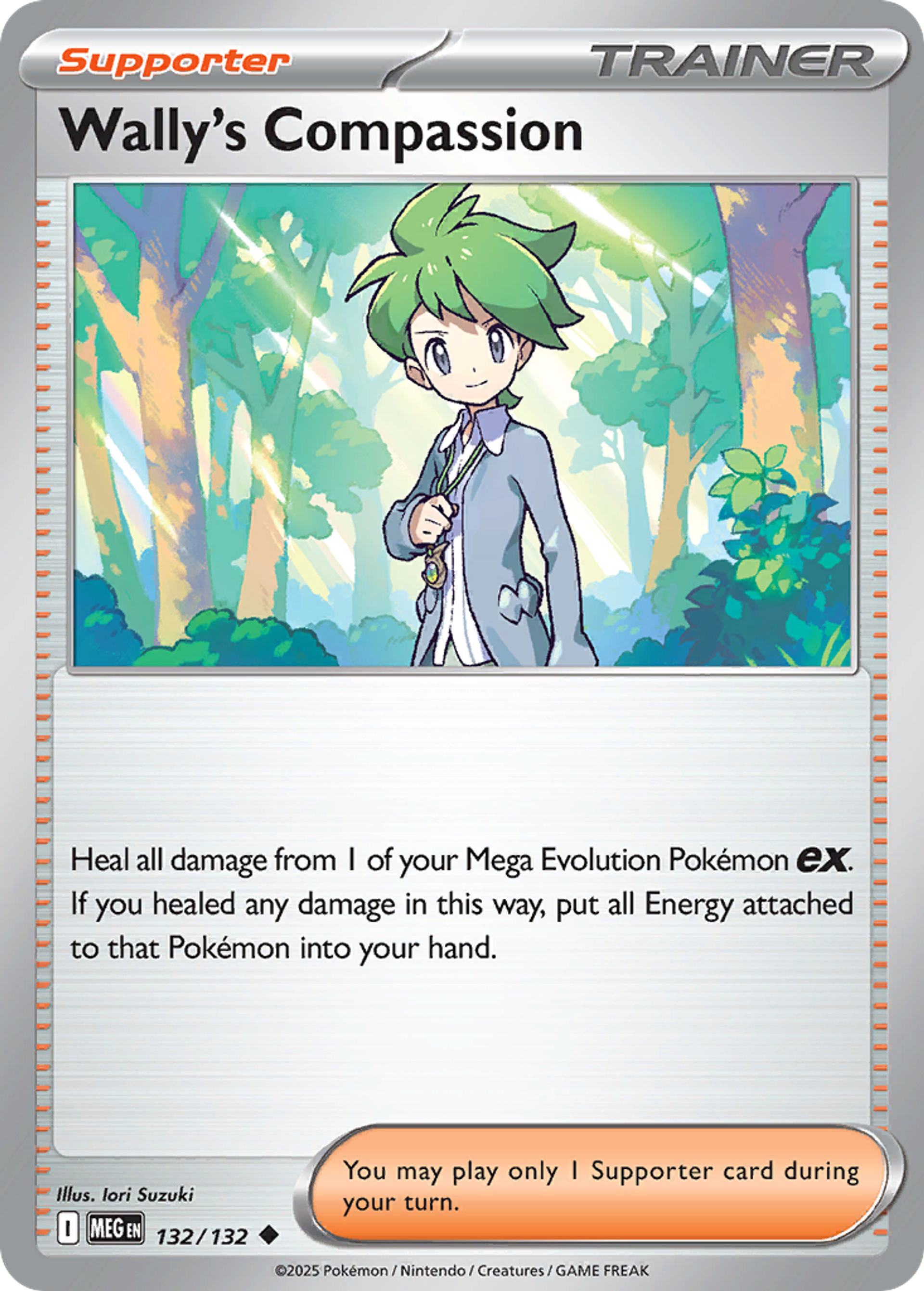Wally's Compassion — ME01: Mega Evolution — Pokemon