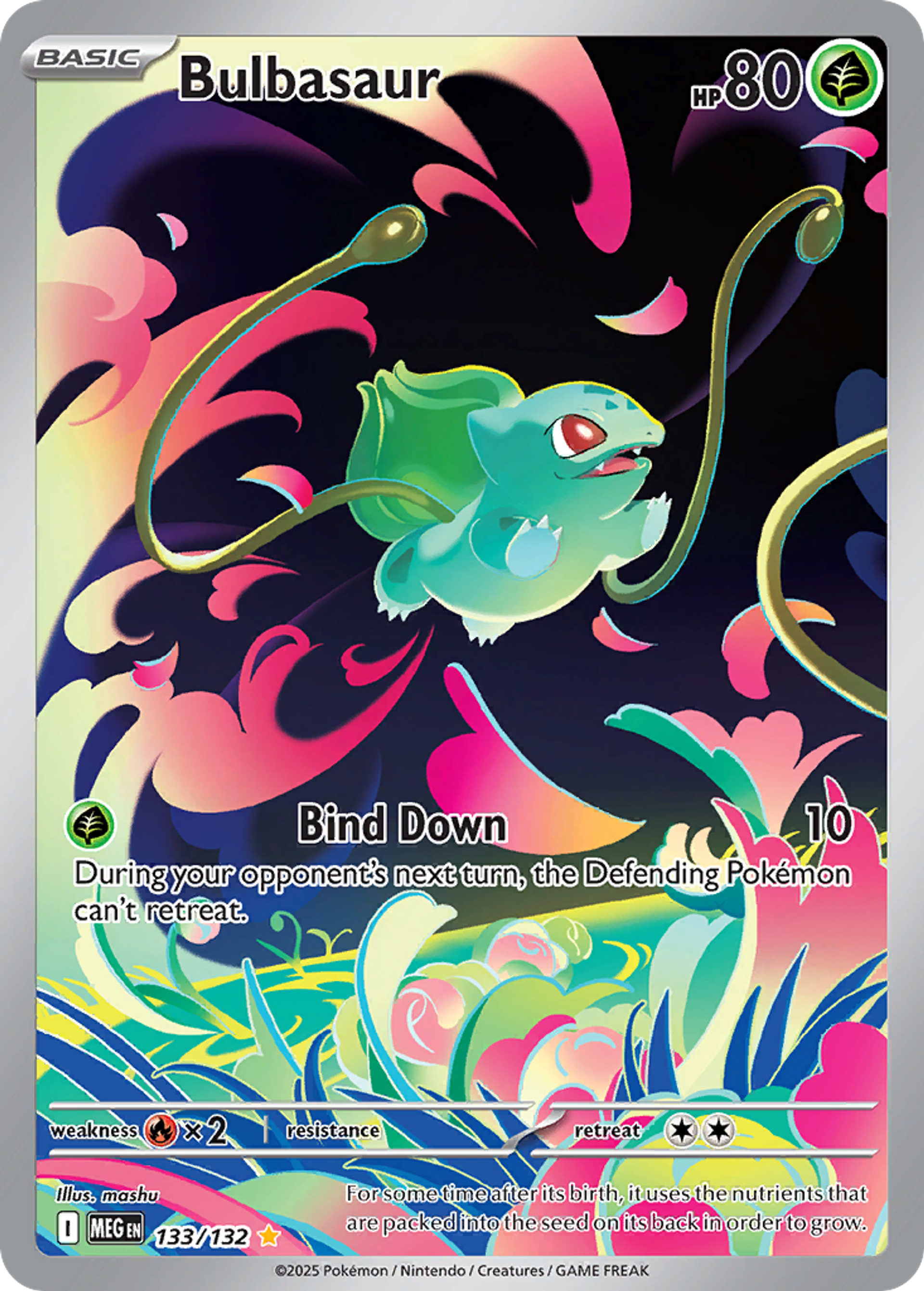 Bulbasaur — ME01: Mega Evolution — Pokemon