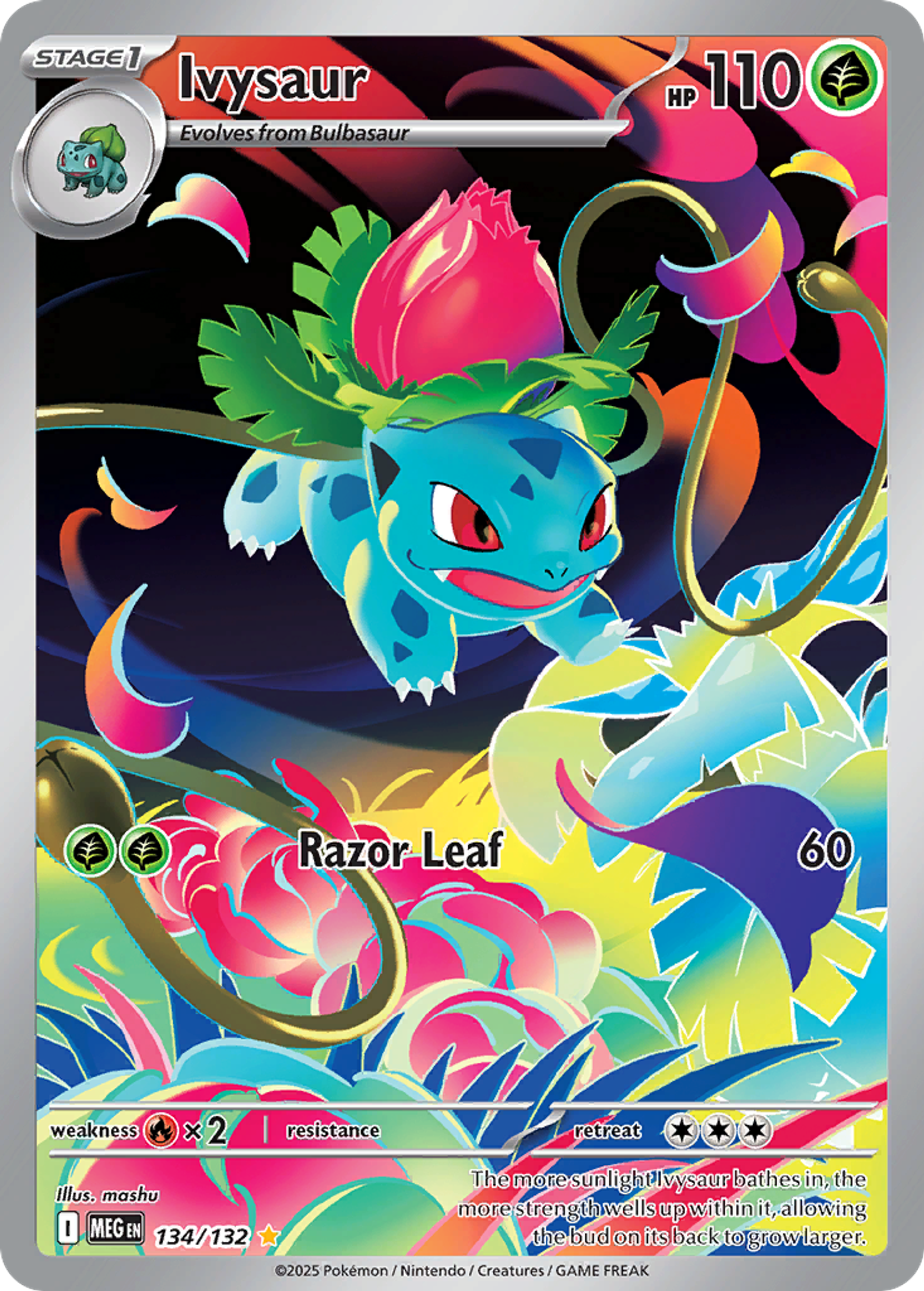 Ivysaur — ME01: Mega Evolution — Pokemon