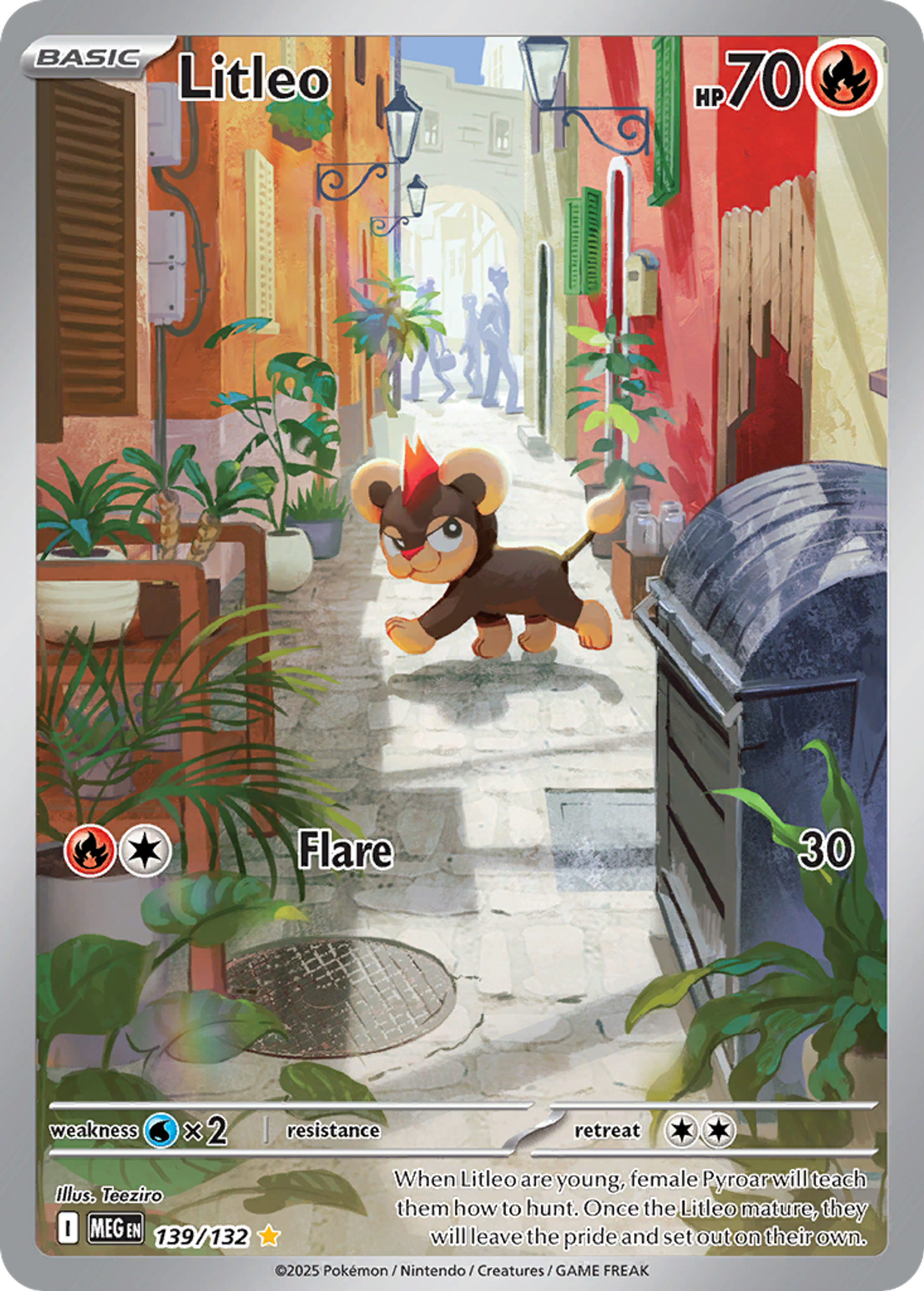 Litleo — ME01: Mega Evolution — Pokemon