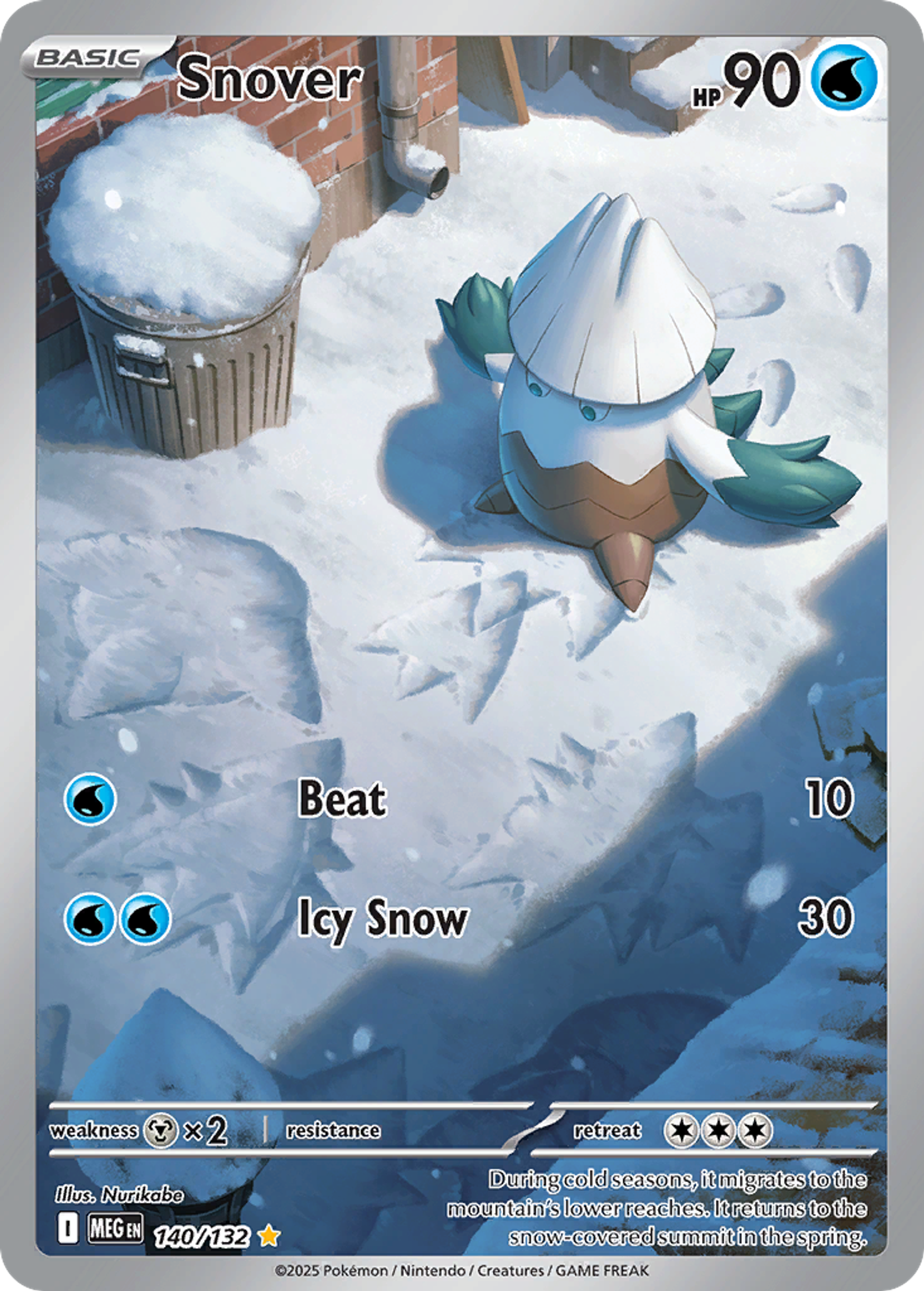 Snover — ME01: Mega Evolution — Pokemon