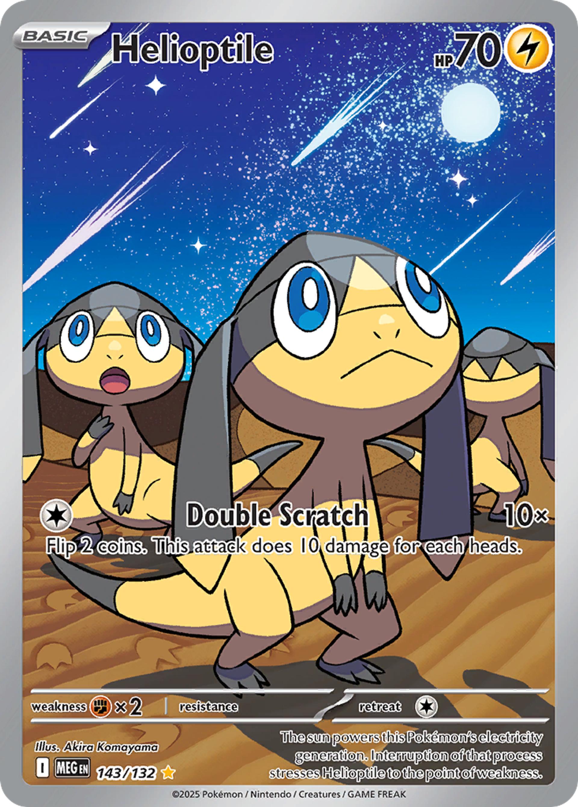 Helioptile — ME01: Mega Evolution — Pokemon