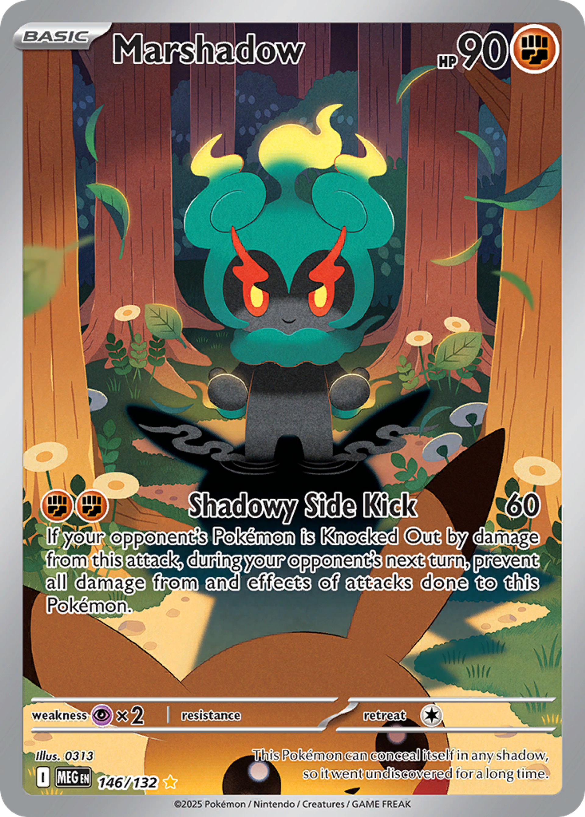 Marshadow — ME01: Mega Evolution — Pokemon