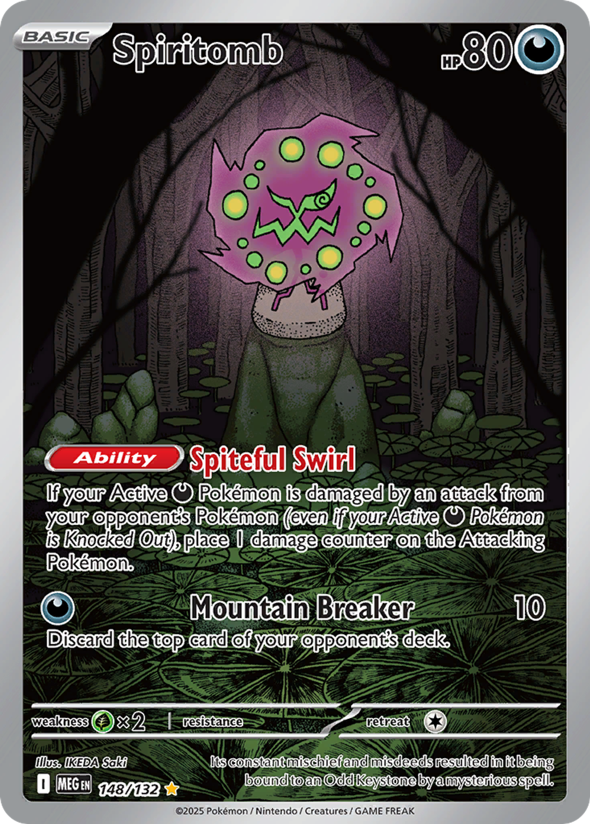 Spiritomb — ME01: Mega Evolution — Pokemon