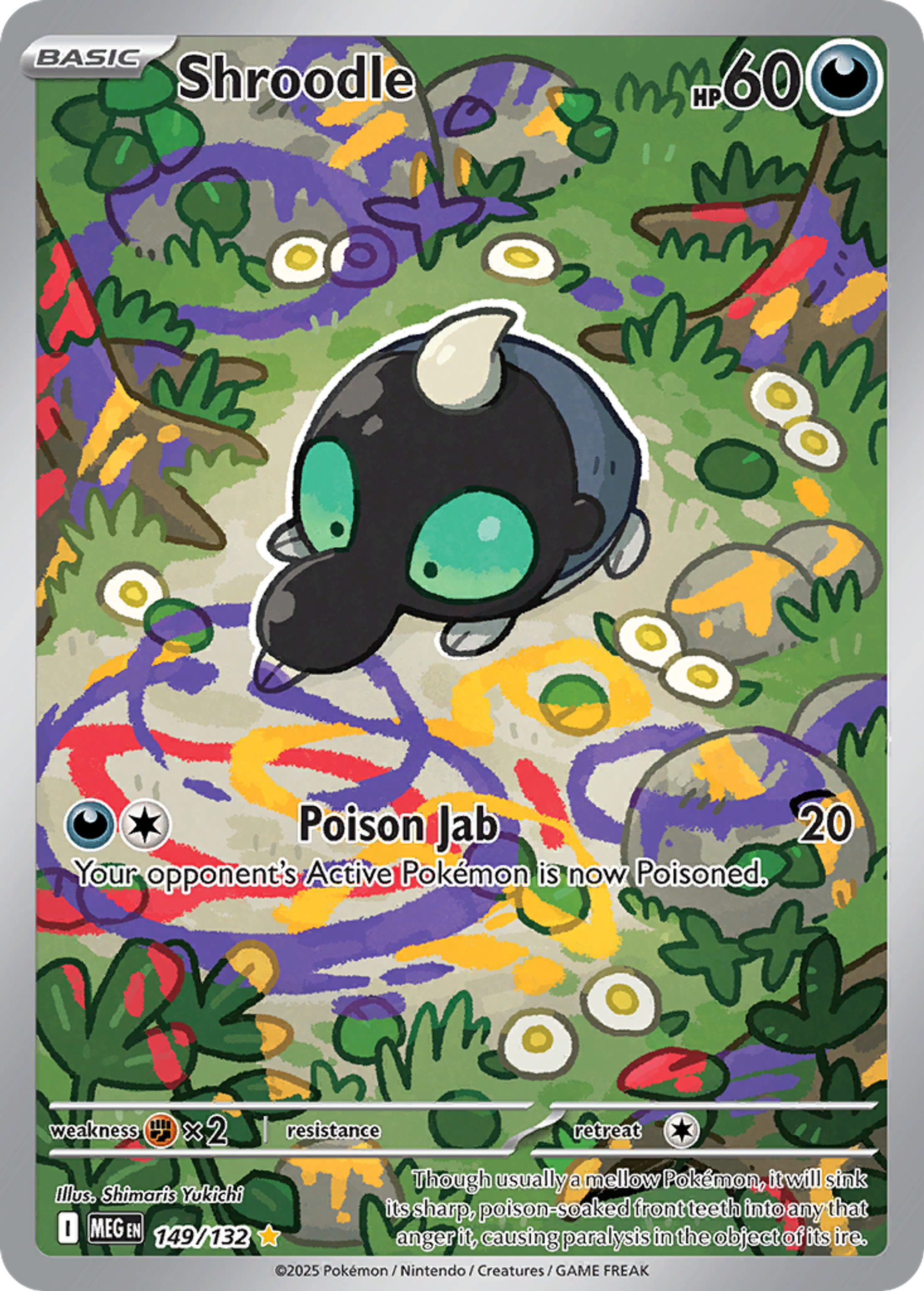 Shroodle — ME01: Mega Evolution — Pokemon