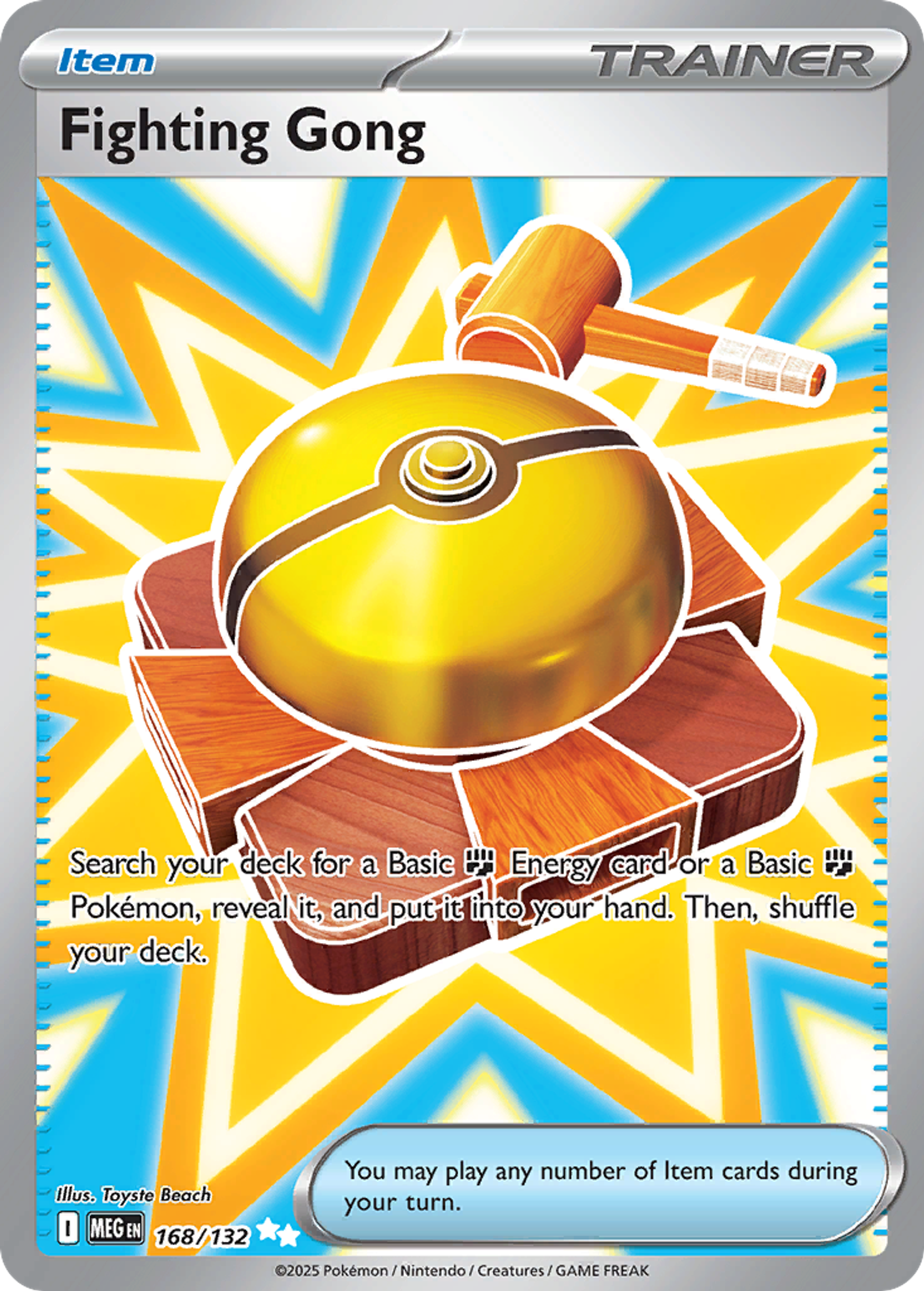 Fighting Gong — ME01: Mega Evolution — Pokemon