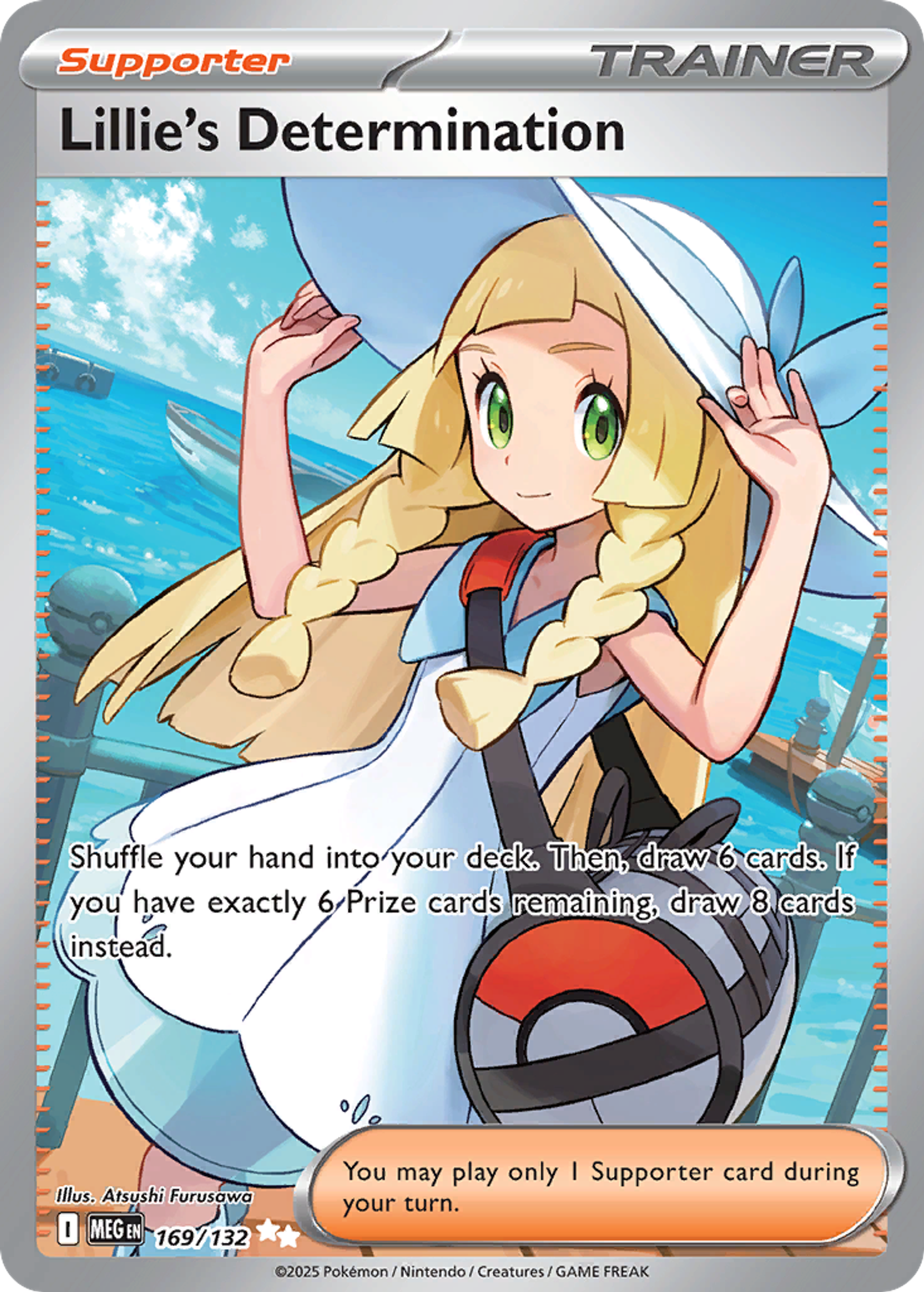 Lillie's Determination — ME01: Mega Evolution — Pokemon
