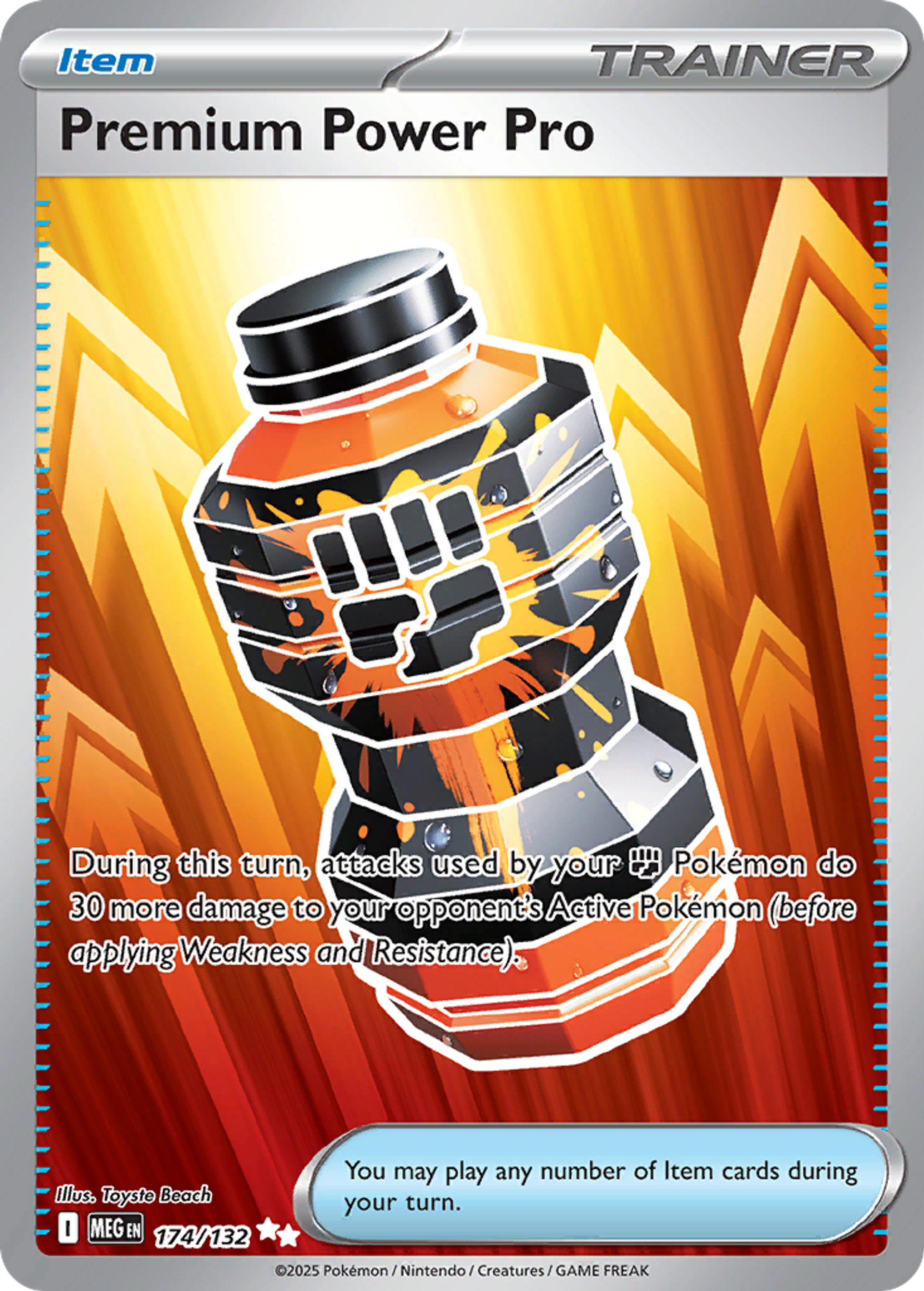 Premium Power Pro — ME01: Mega Evolution — Pokemon