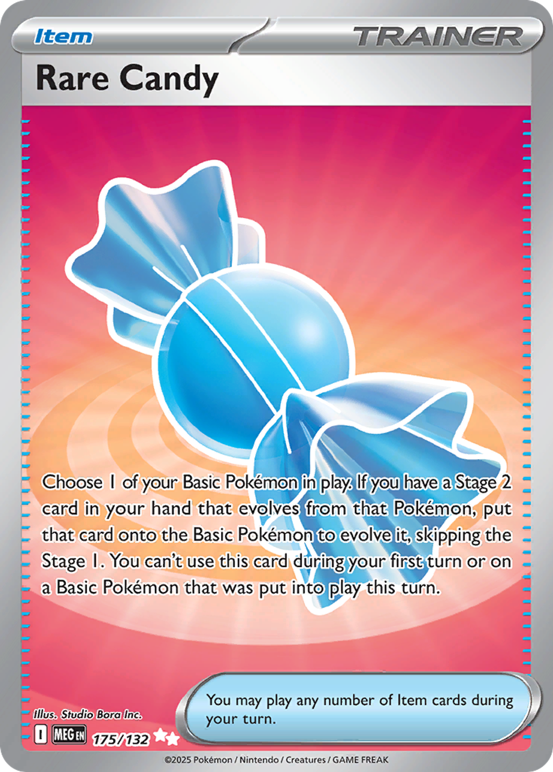 Rare Candy — ME01: Mega Evolution — Pokemon