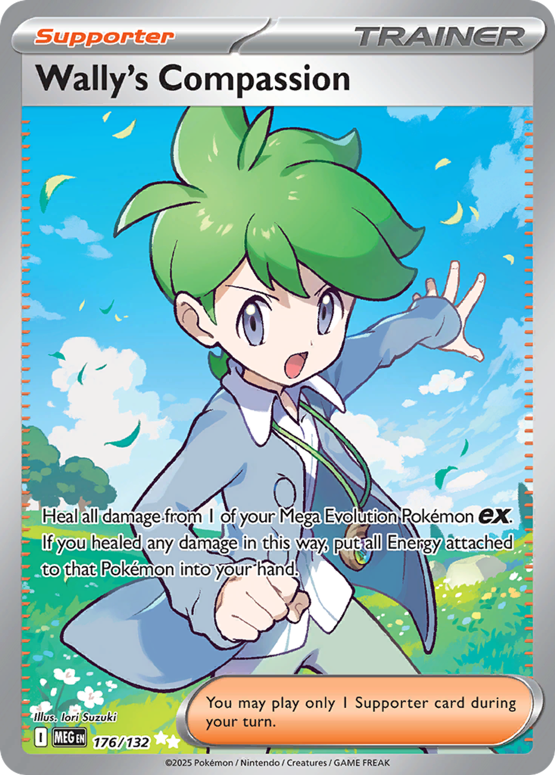 Wally's Compassion — ME01: Mega Evolution — Pokemon