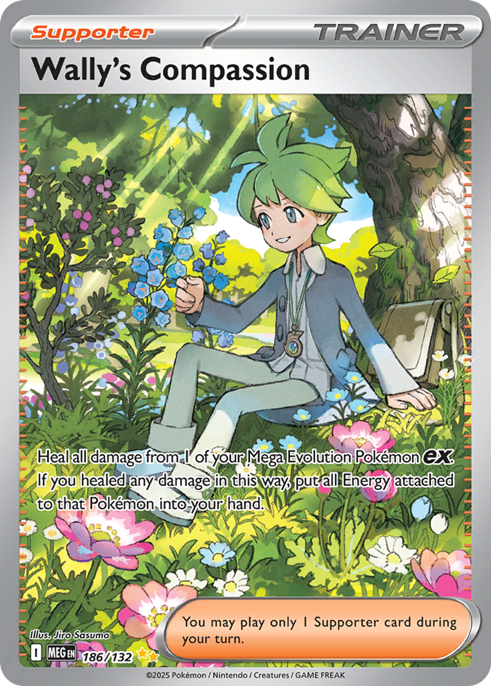 Wally's Compassion — ME01: Mega Evolution — Pokemon