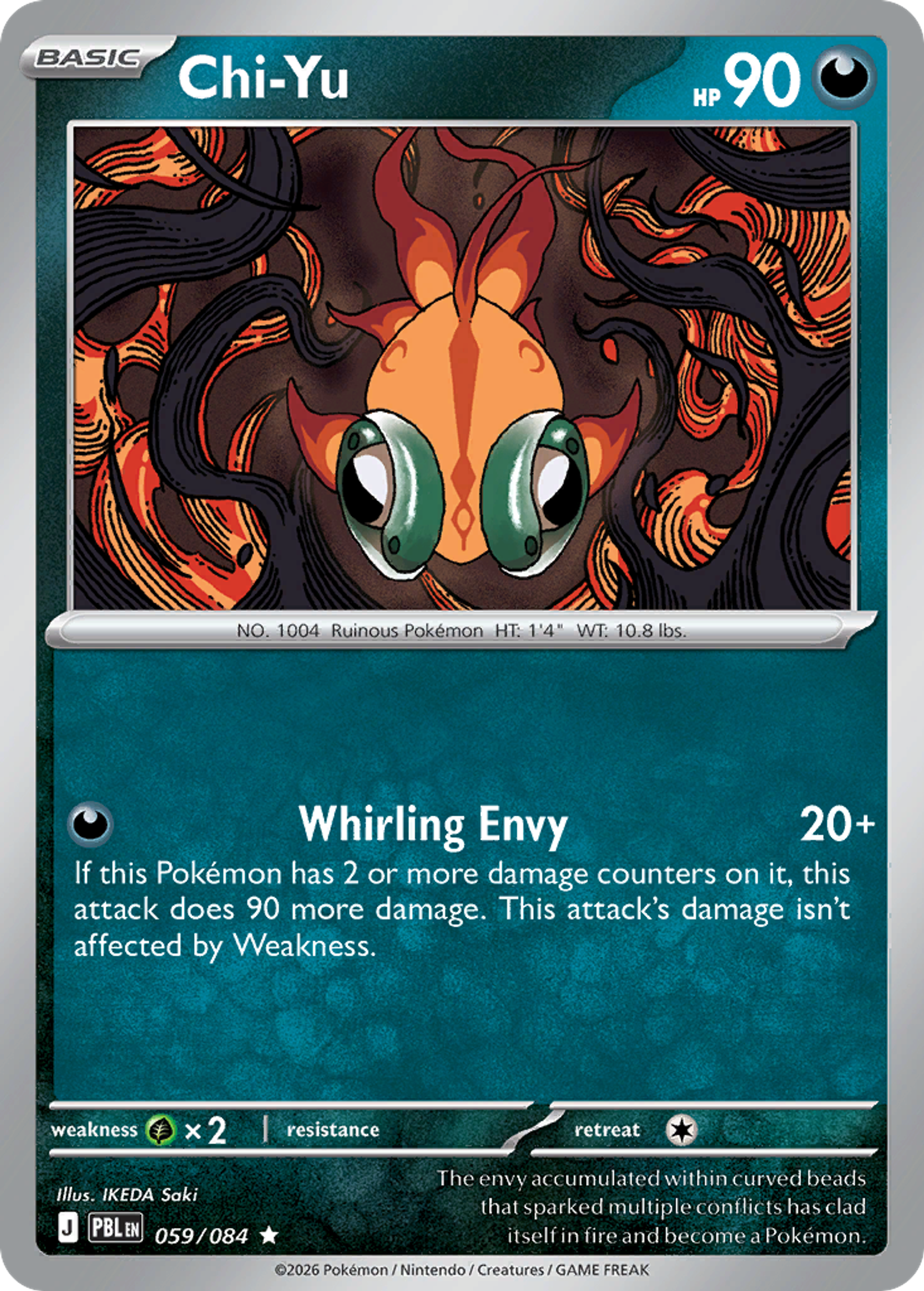 Chi-Yu — ME05: Pitch Black — Pokémon