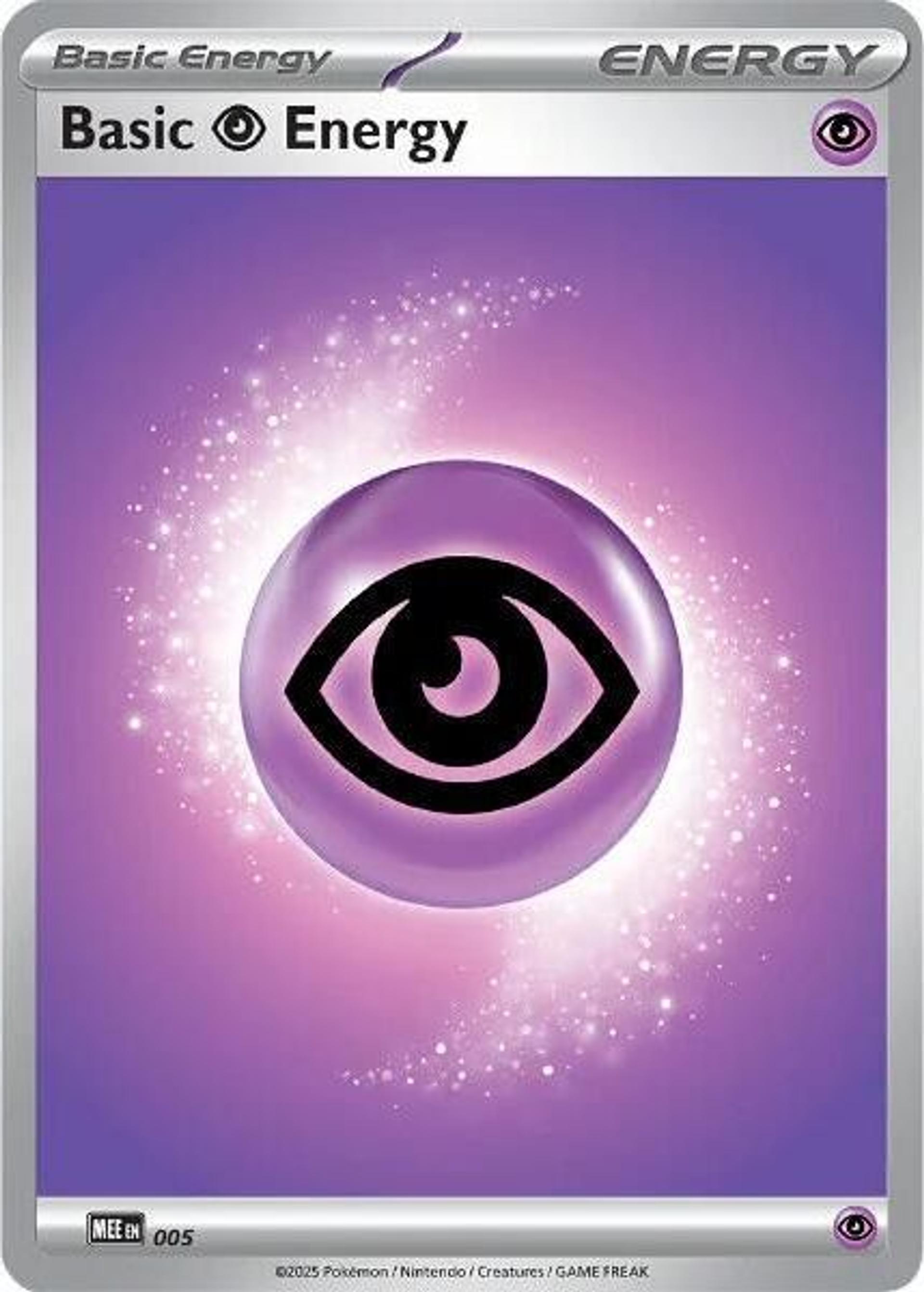 Basic Psychic Energy — MEE: Mega Evolution Energies — Pokemon