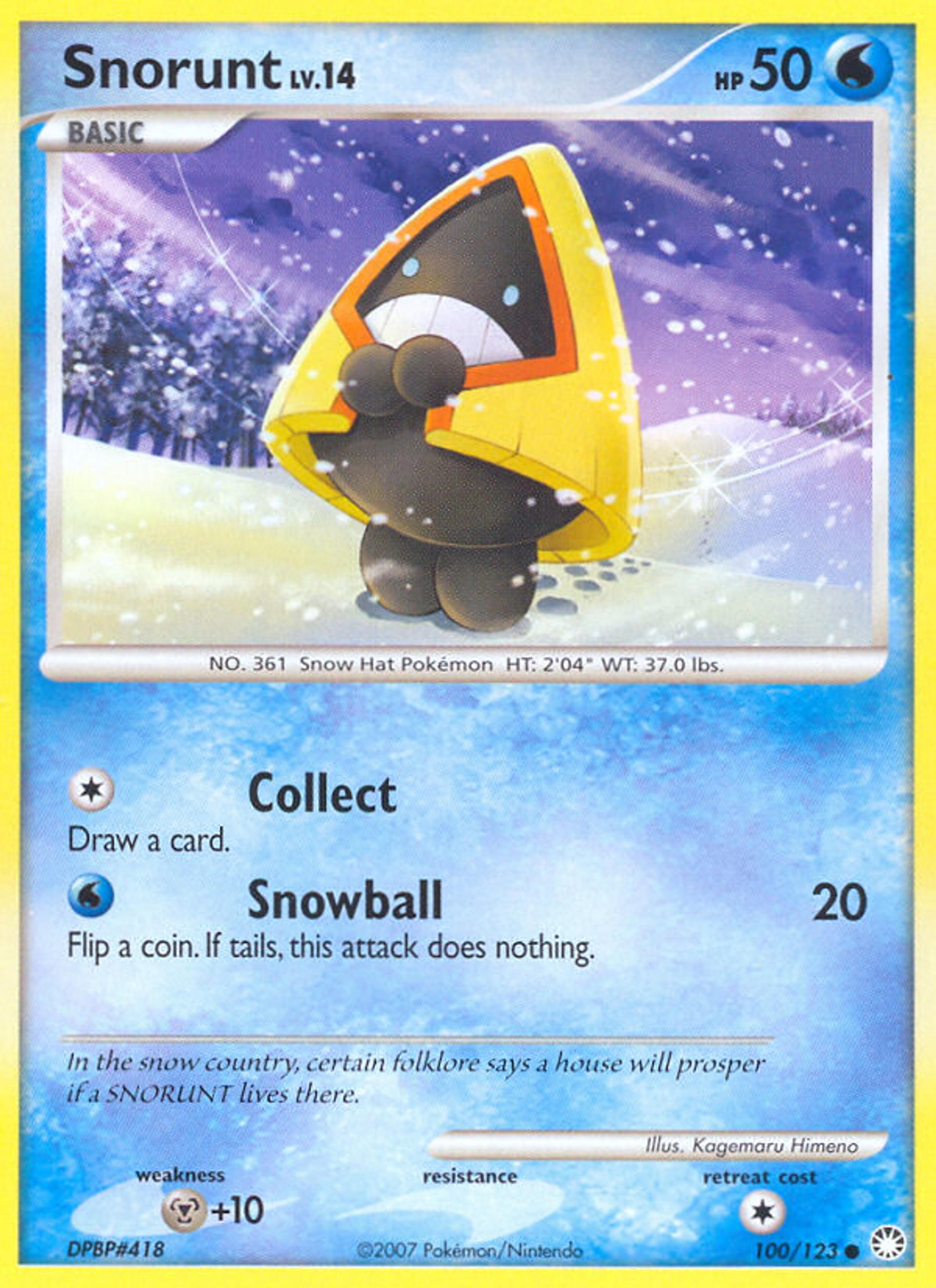 Stalgamin Lv.14 — Mysterious Treasures — Pokemon