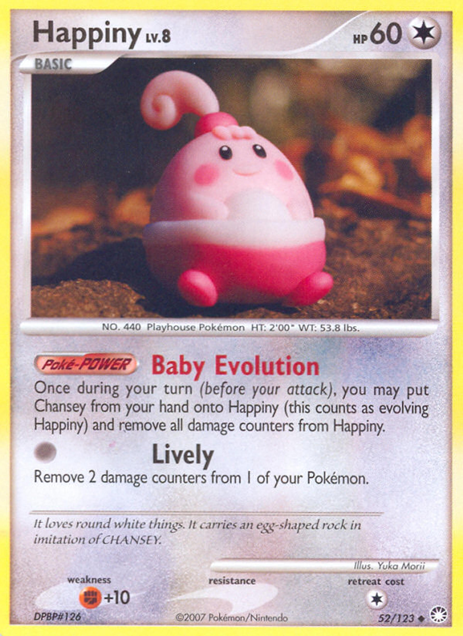 Ptiravi Lv.8 — Mysterious Treasures — Pokemon