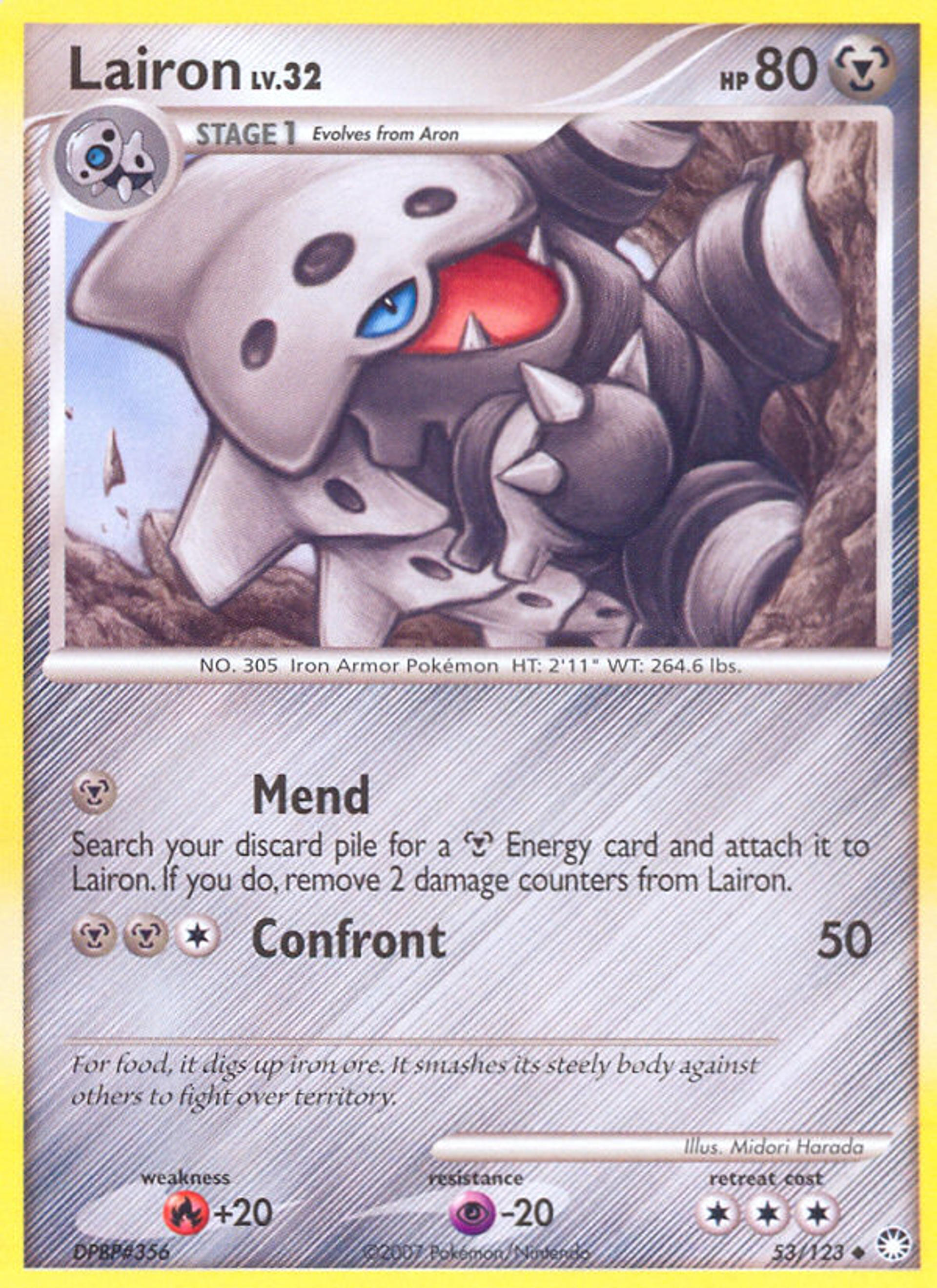 Galegon Lv.32 — Mysterious Treasures — Pokemon