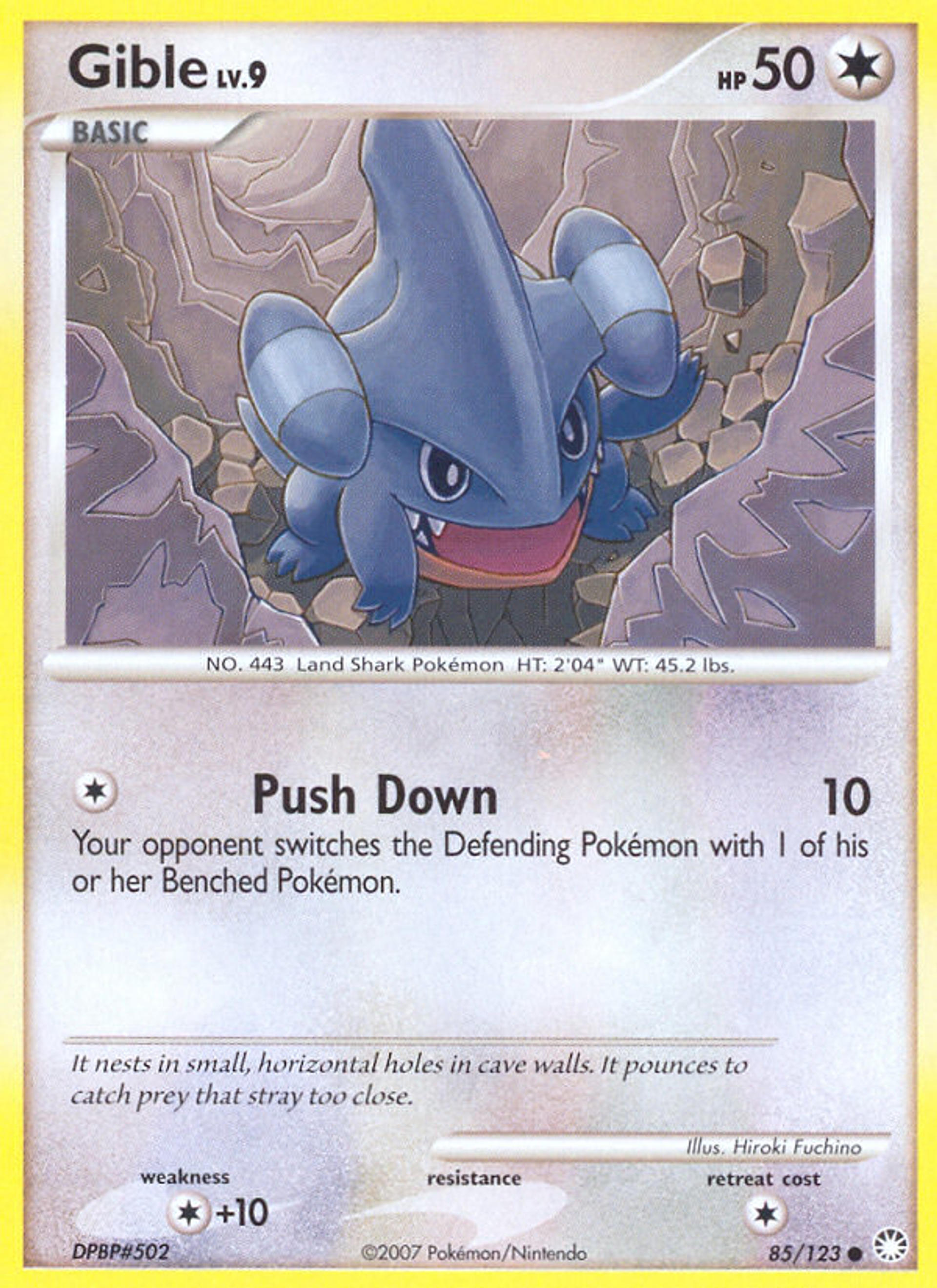Griknot Lv.9 — Mysterious Treasures — Pokemon