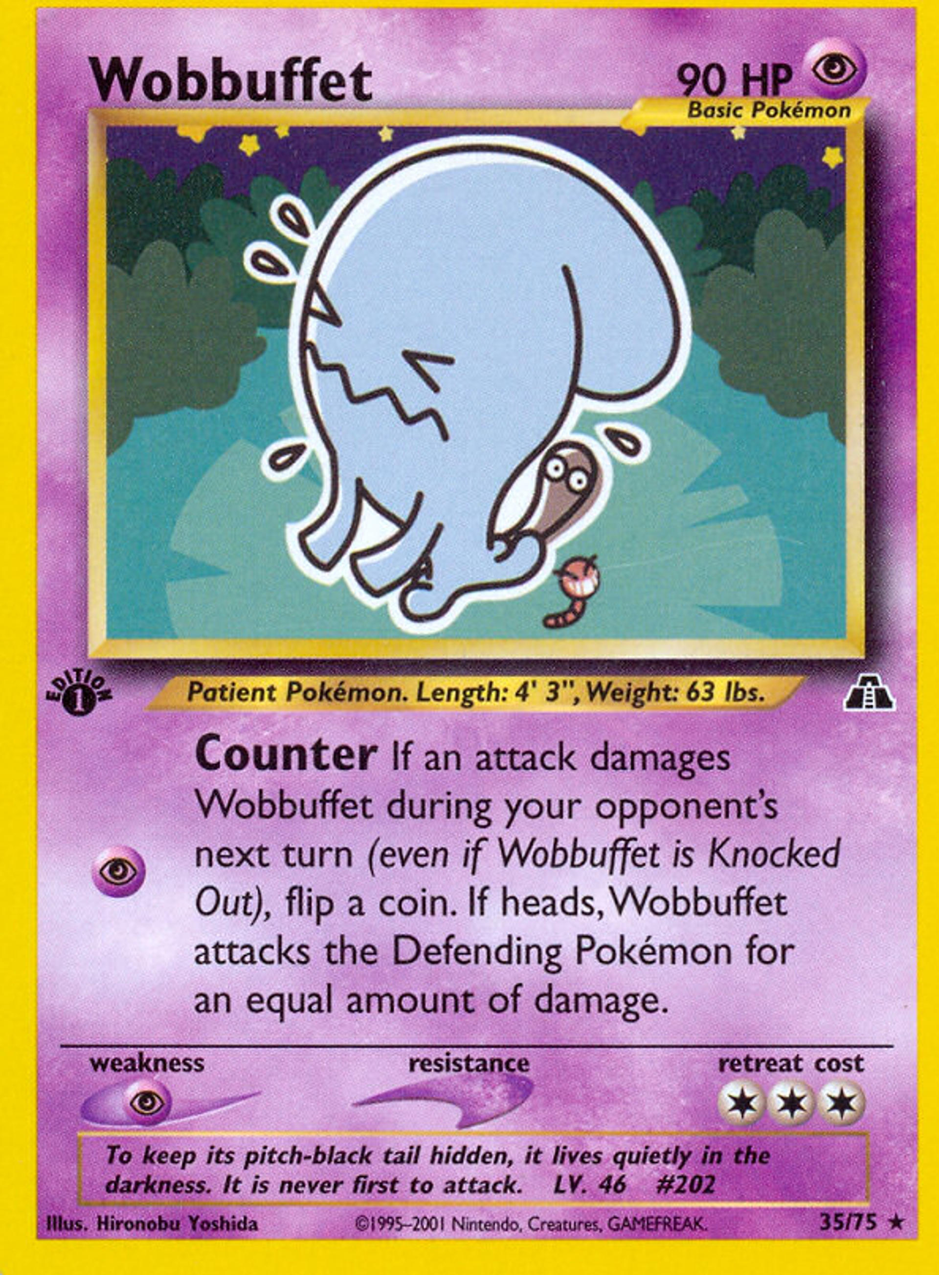Wobbuffet — Neo Discovery — Pokemon