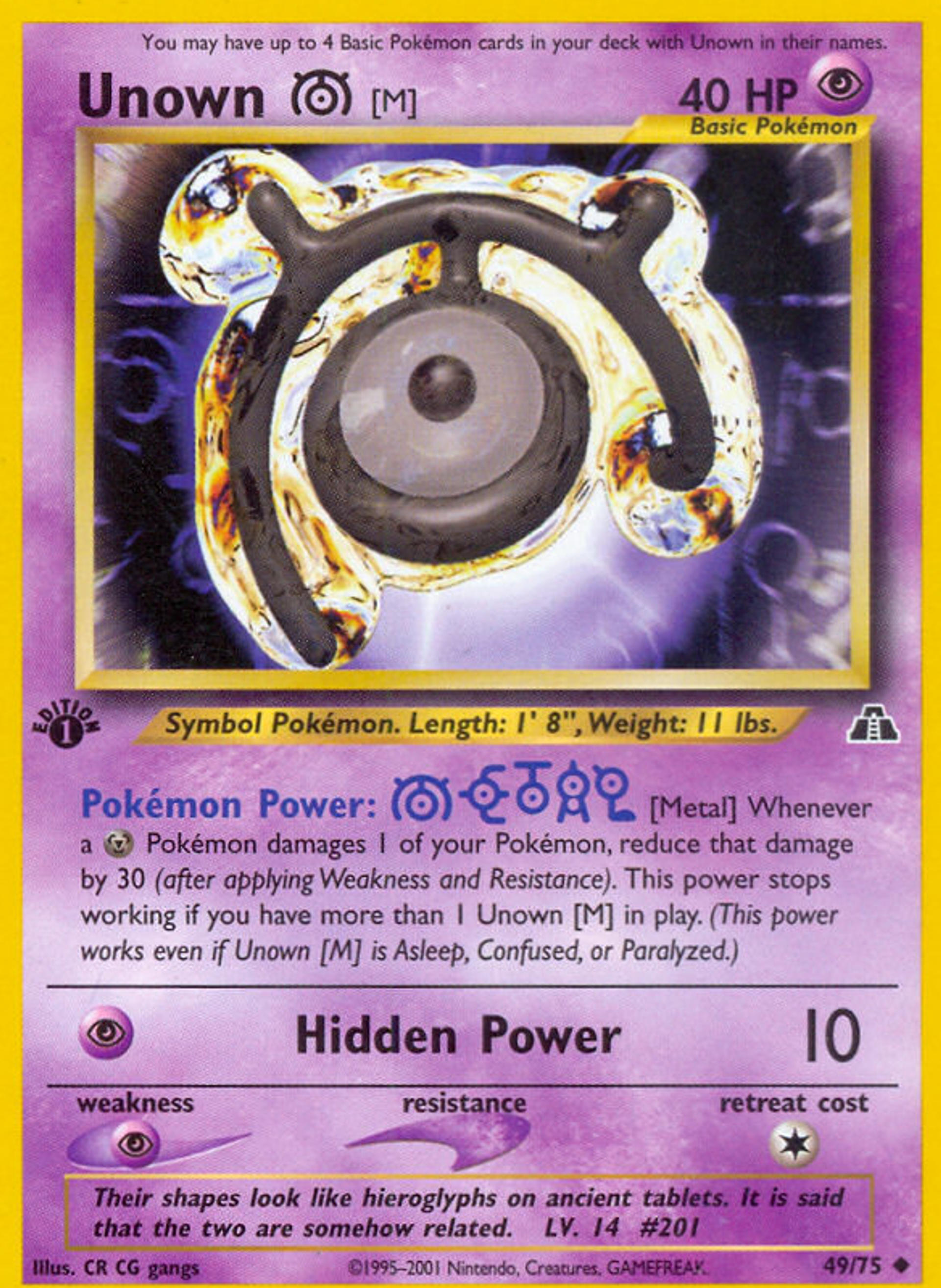 Unown — Neo Discovery — Pokemon