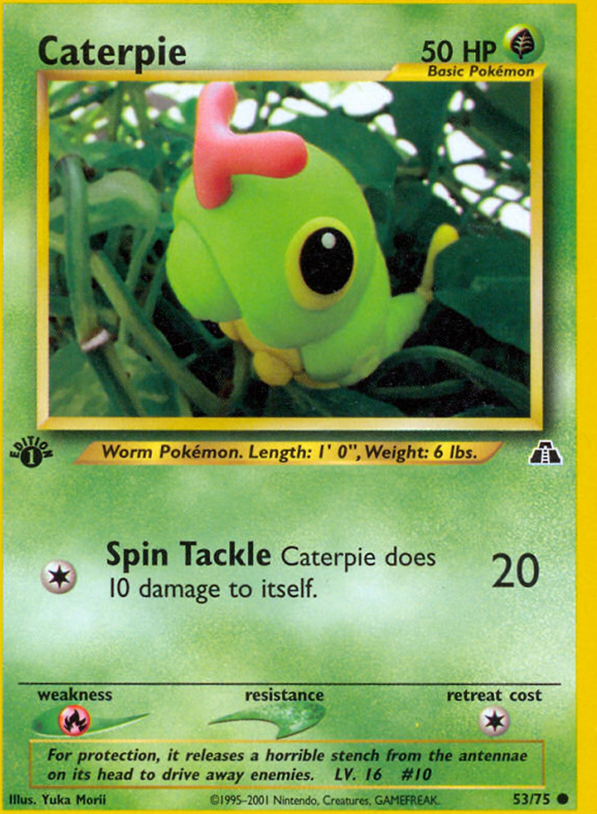 Caterpie — Neo Discovery — Pokemon