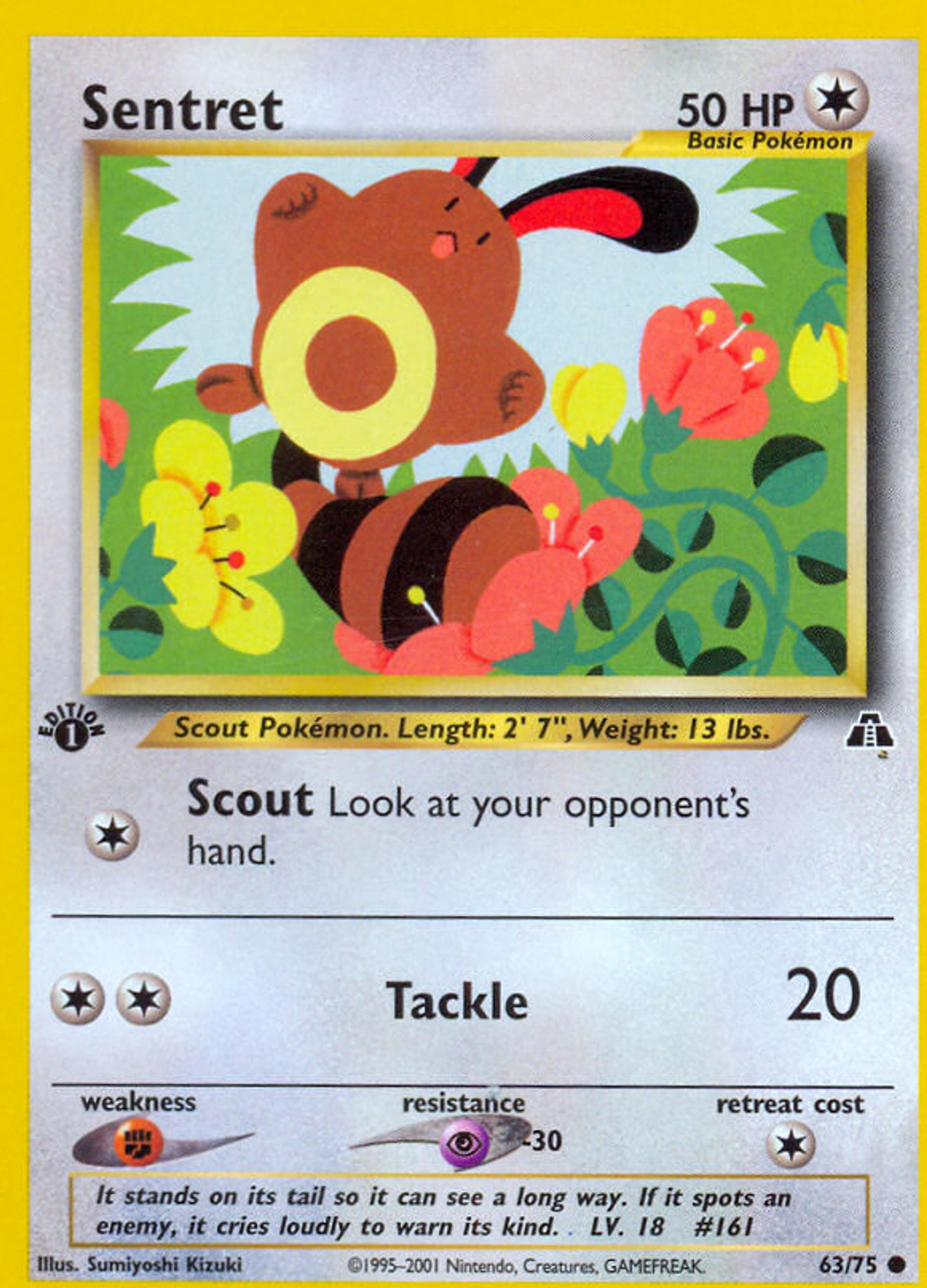 Sentret — Neo Discovery — Pokemon