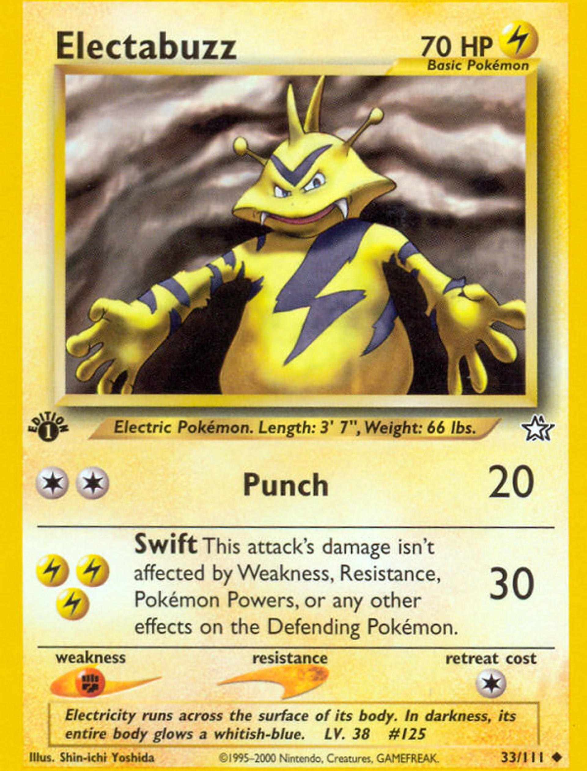 Electabuzz — Neo Genesis — Pokemon
