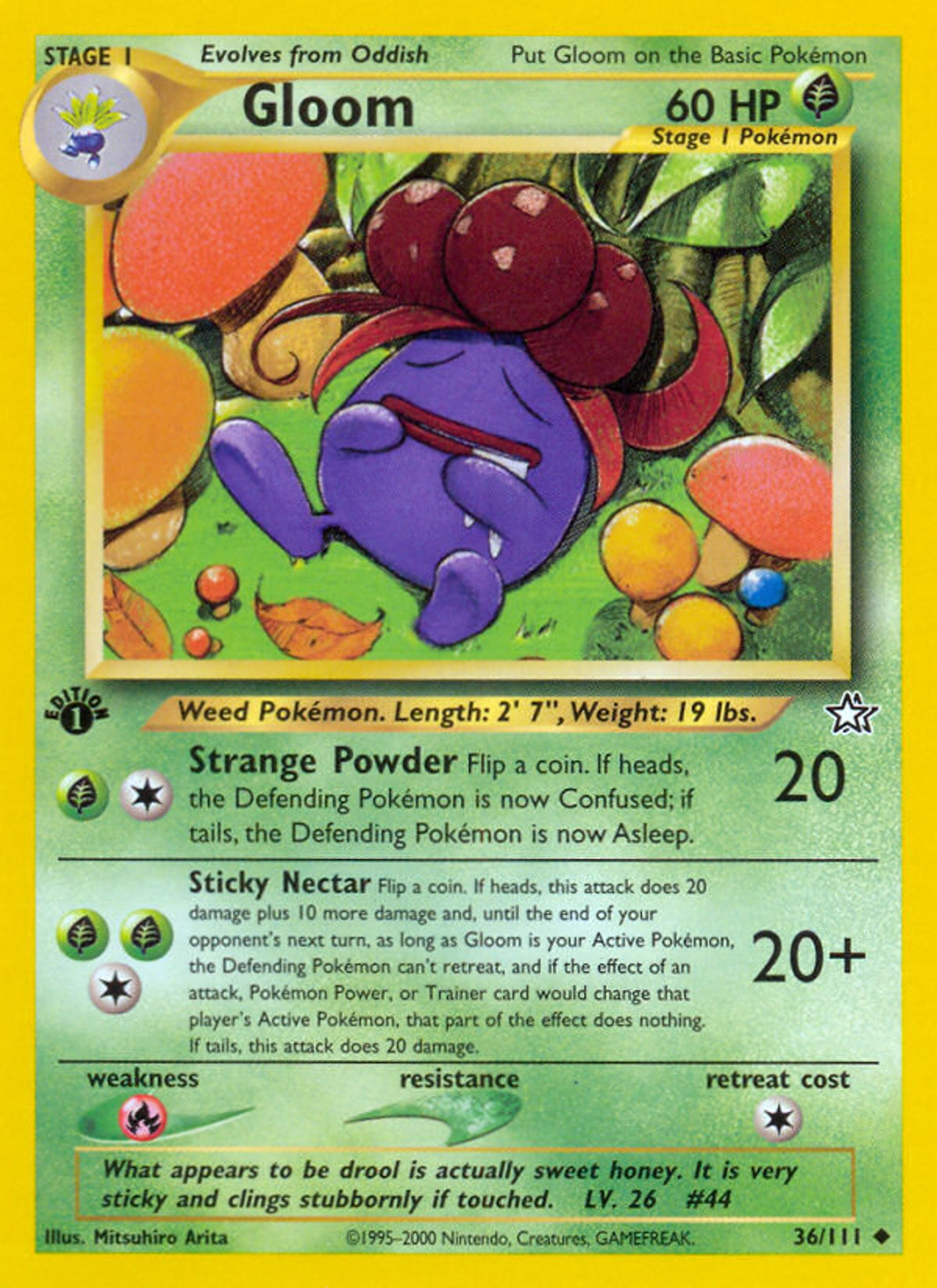 Gloom — Neo Genesis — Pokémon