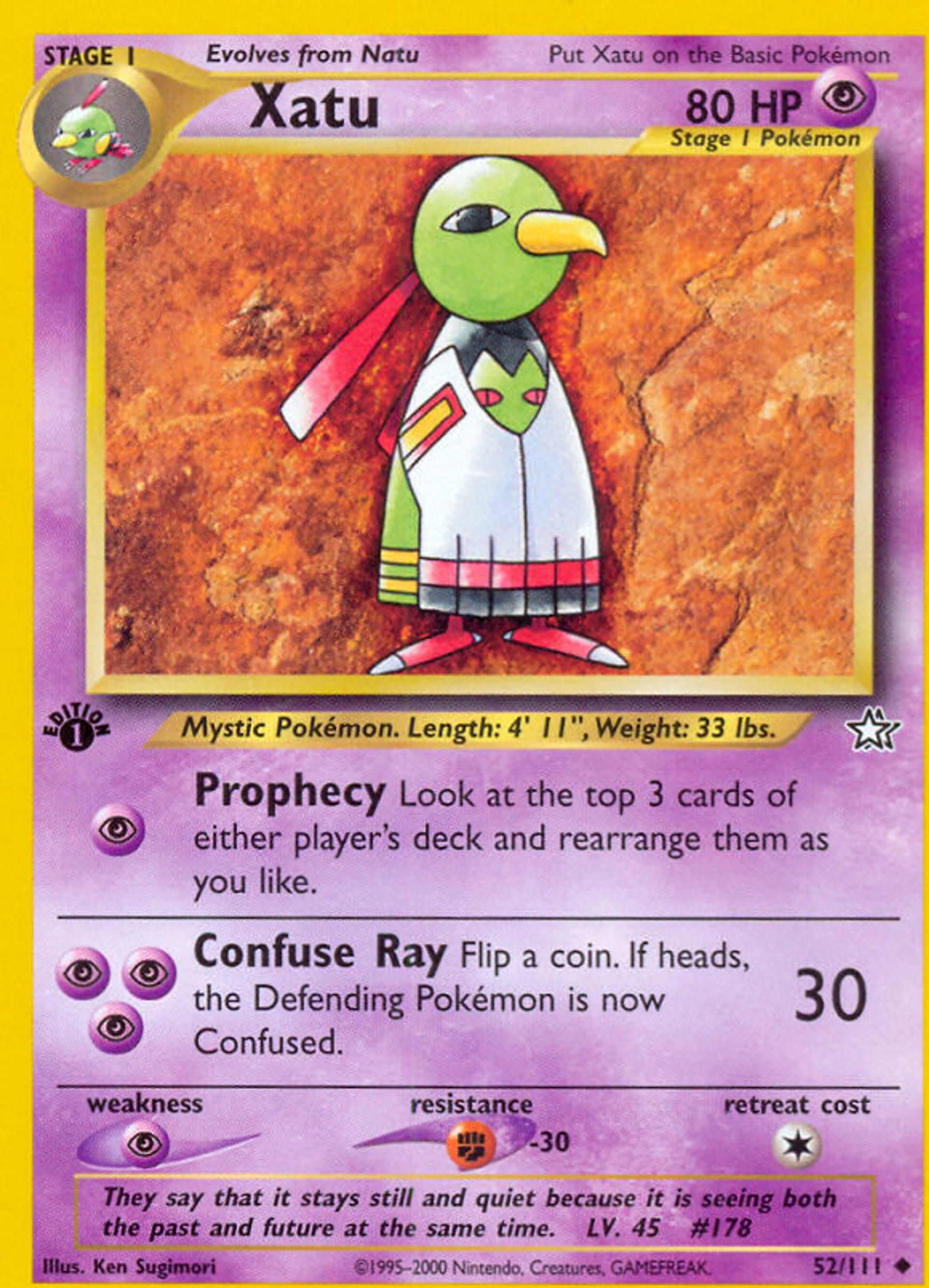 Xatu — Neo Genesis — Pokemon