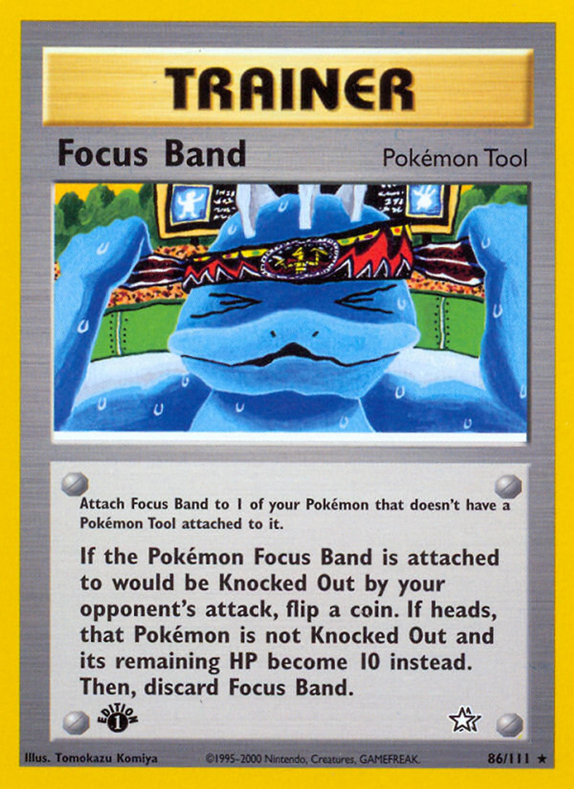 Focus Band — Neo Genesis — Pokemon