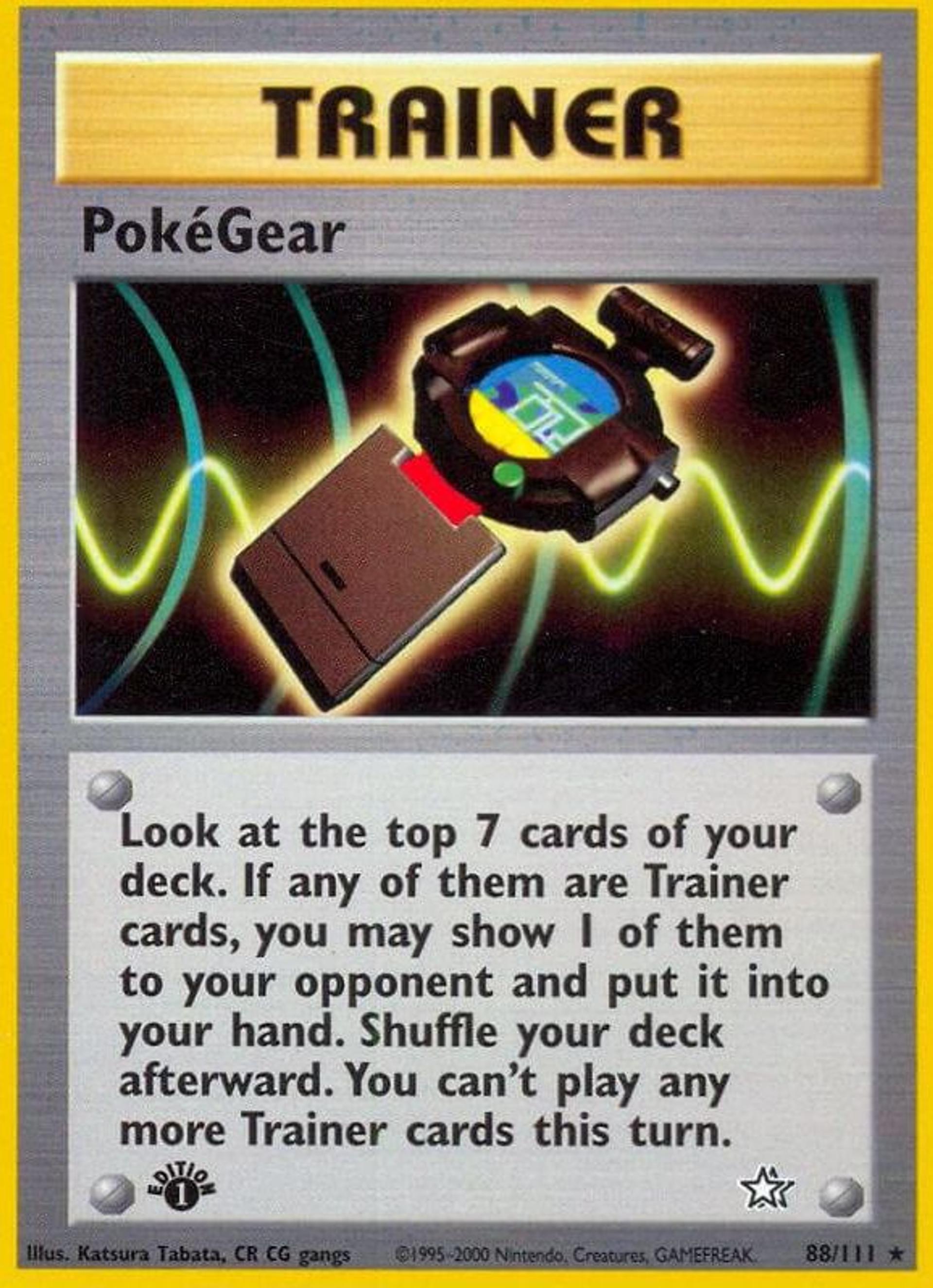 PokeGear — Neo Genesis — Pokemon