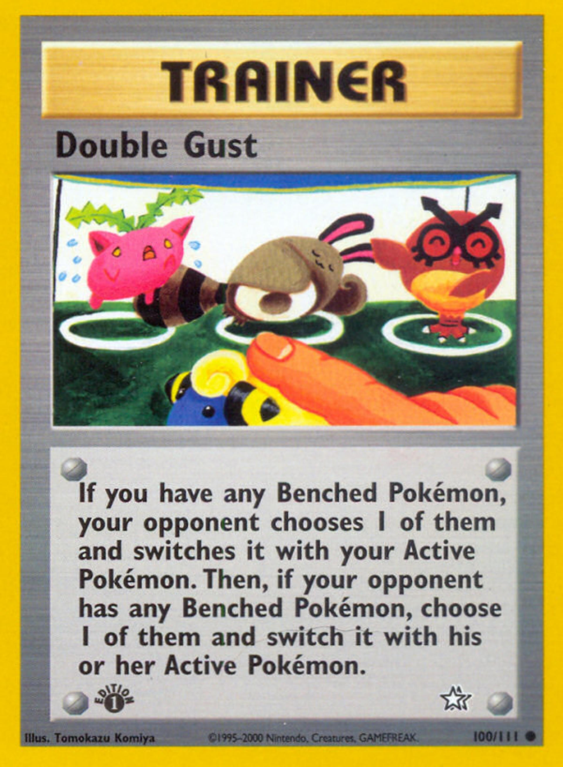Double Gust — Neo Genesis — Pokemon