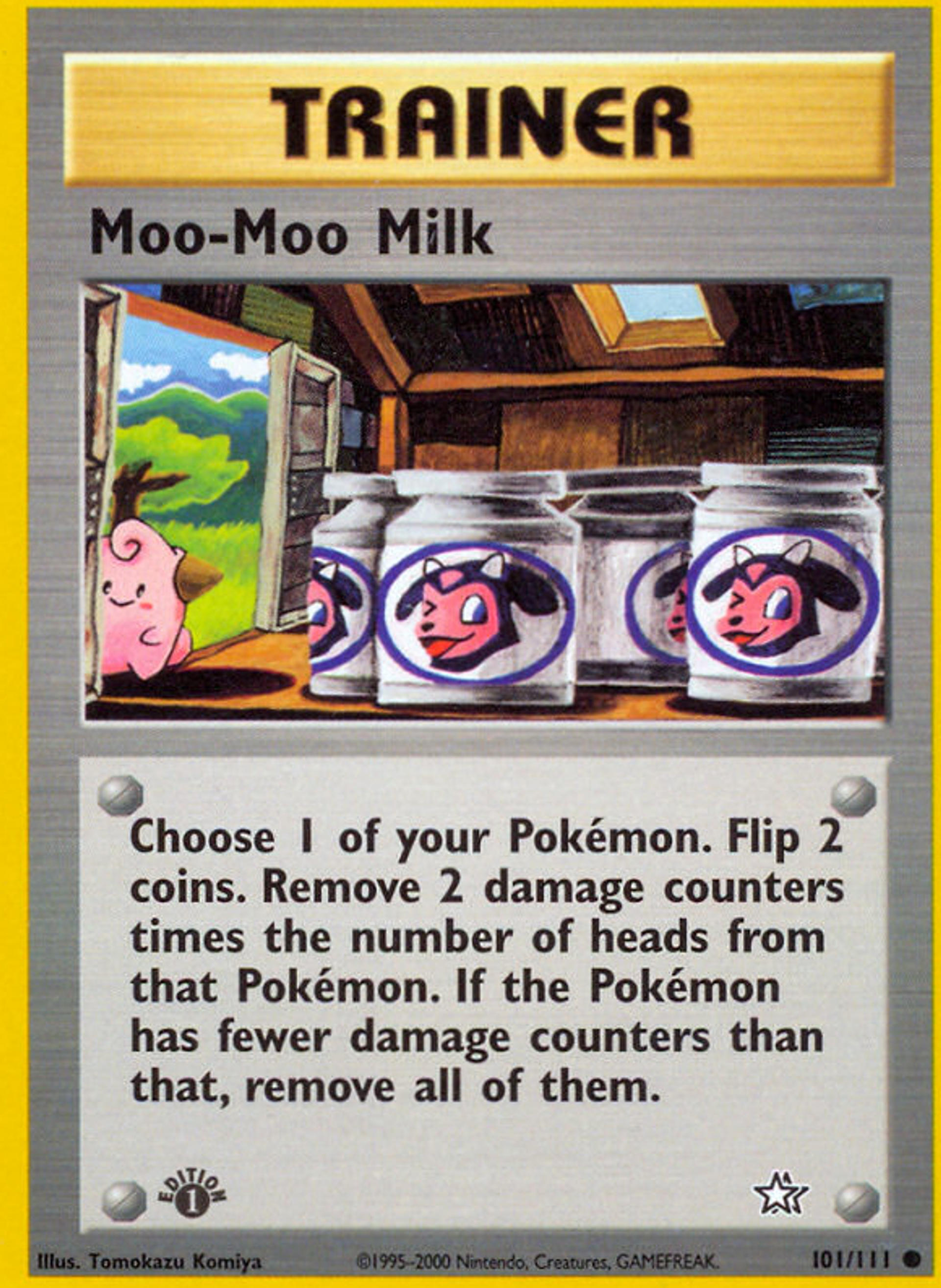 Moo-Moo Milk — Neo Genesis — Pokemon